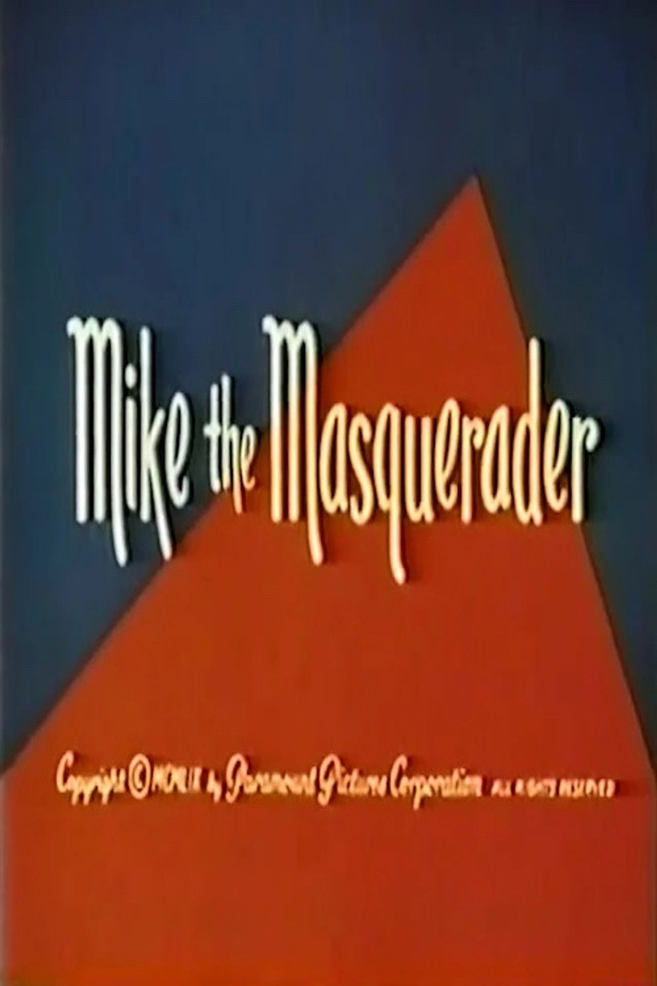 Mike the Masquerader Backdrop