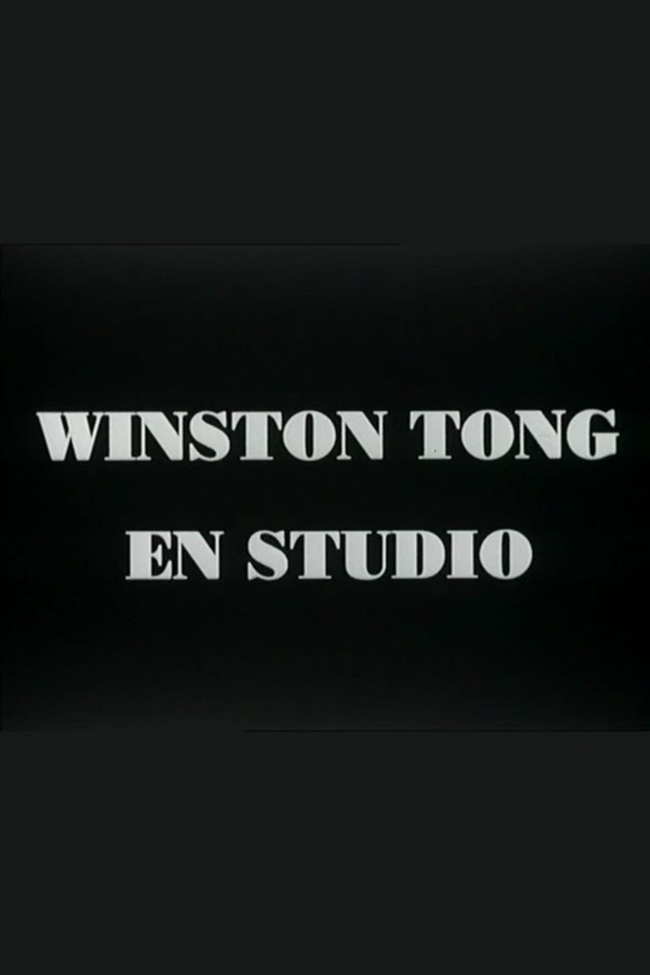 Winston Tong In Studio Backdrop