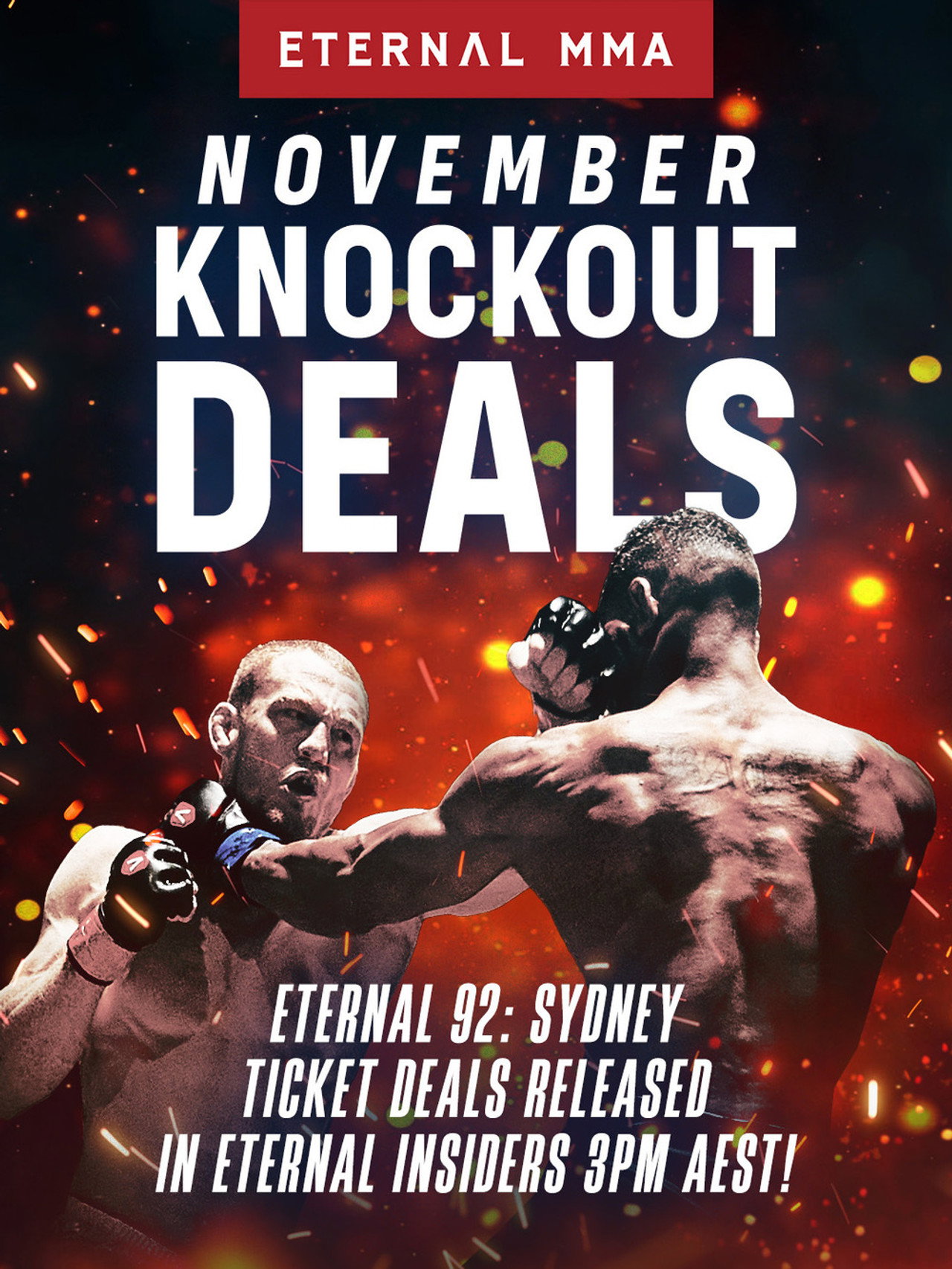Eternal MMA 92 poster
