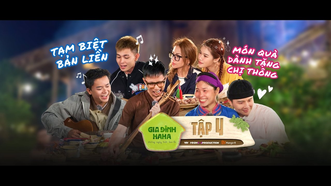 Gia Đình Haha backdrop