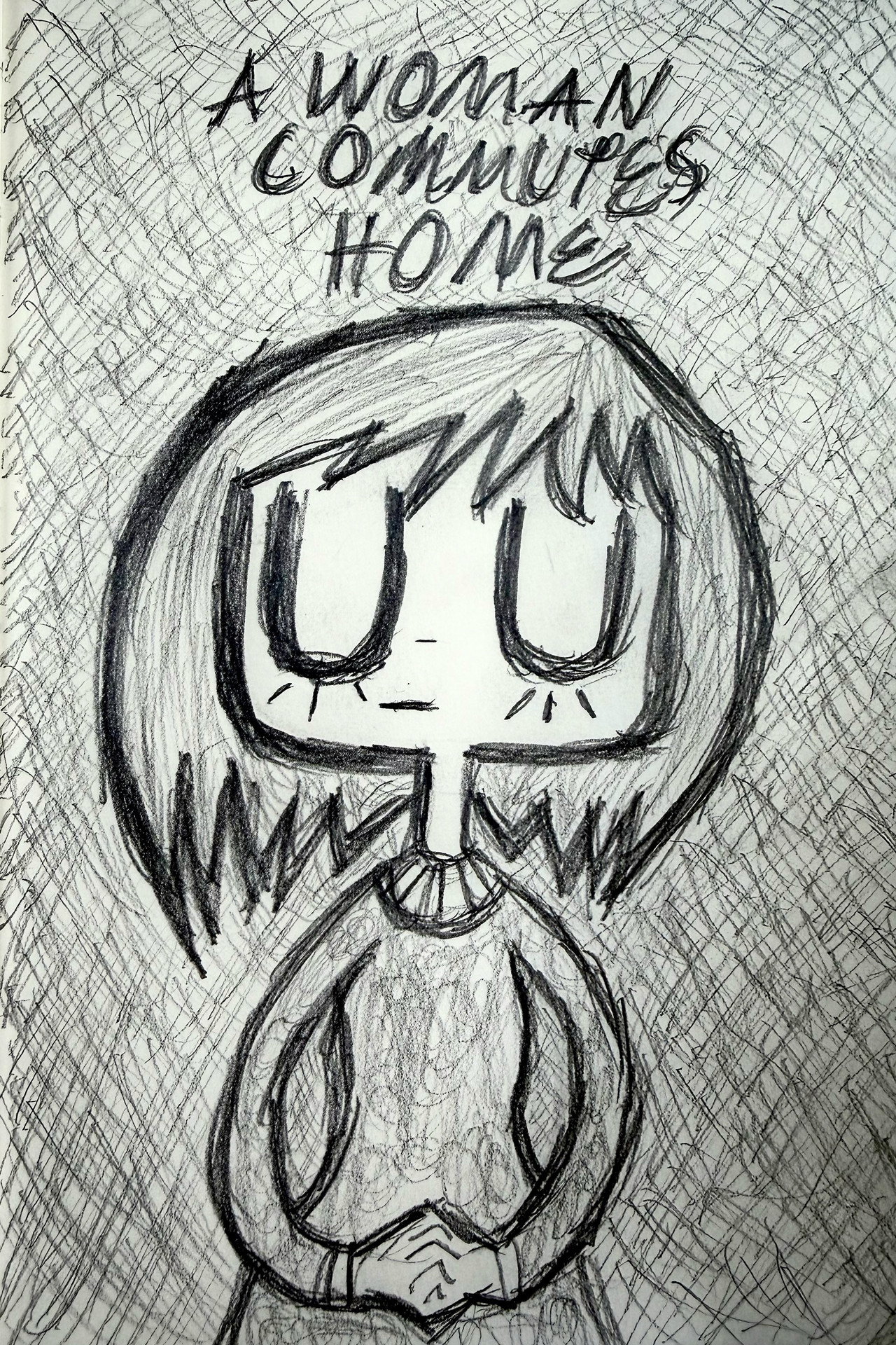 A Woman Commutes Home