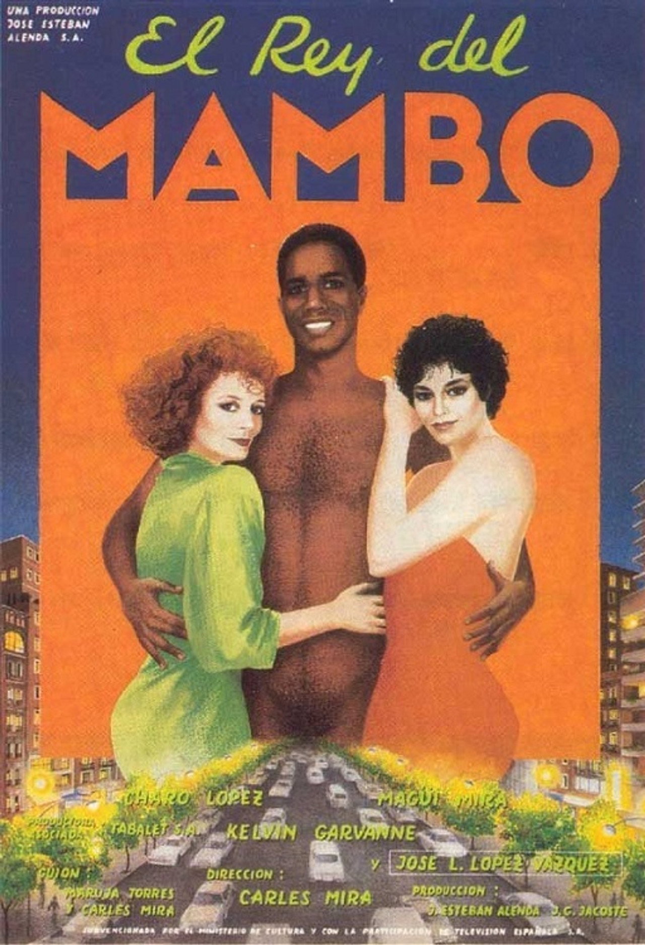 El rey del mambo filmaffisch