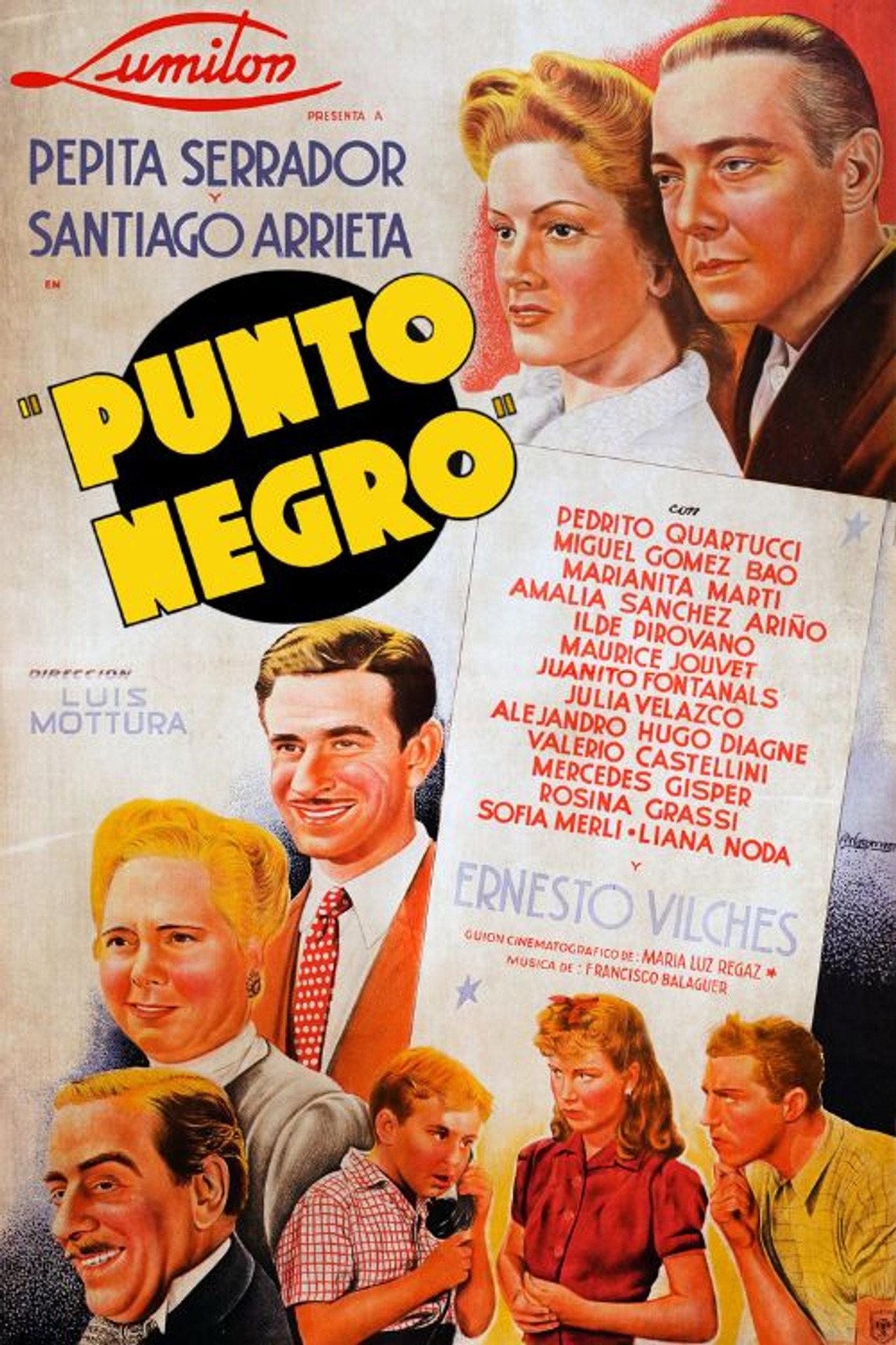 Punto negro filmaffisch
