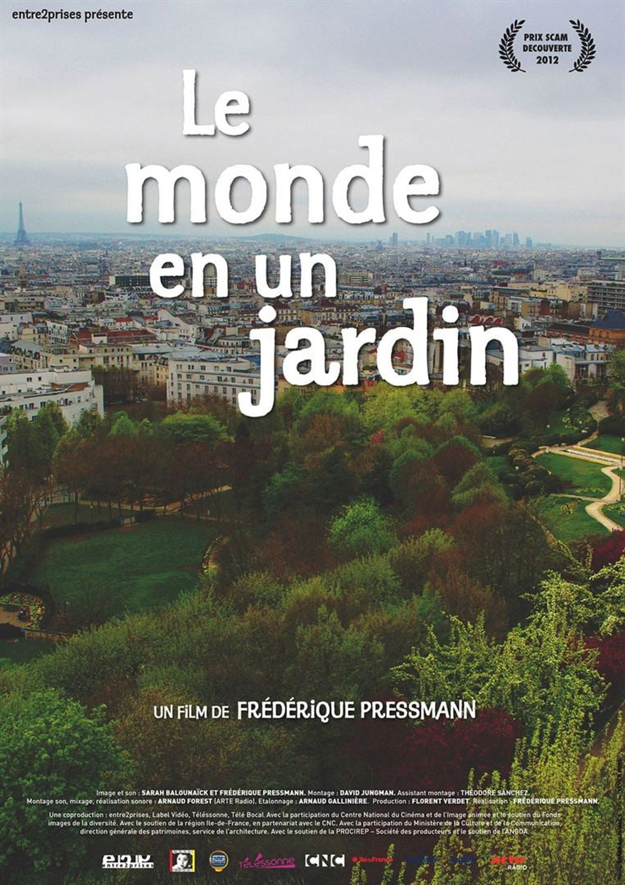 Le Monde en un jardin filmaffisch