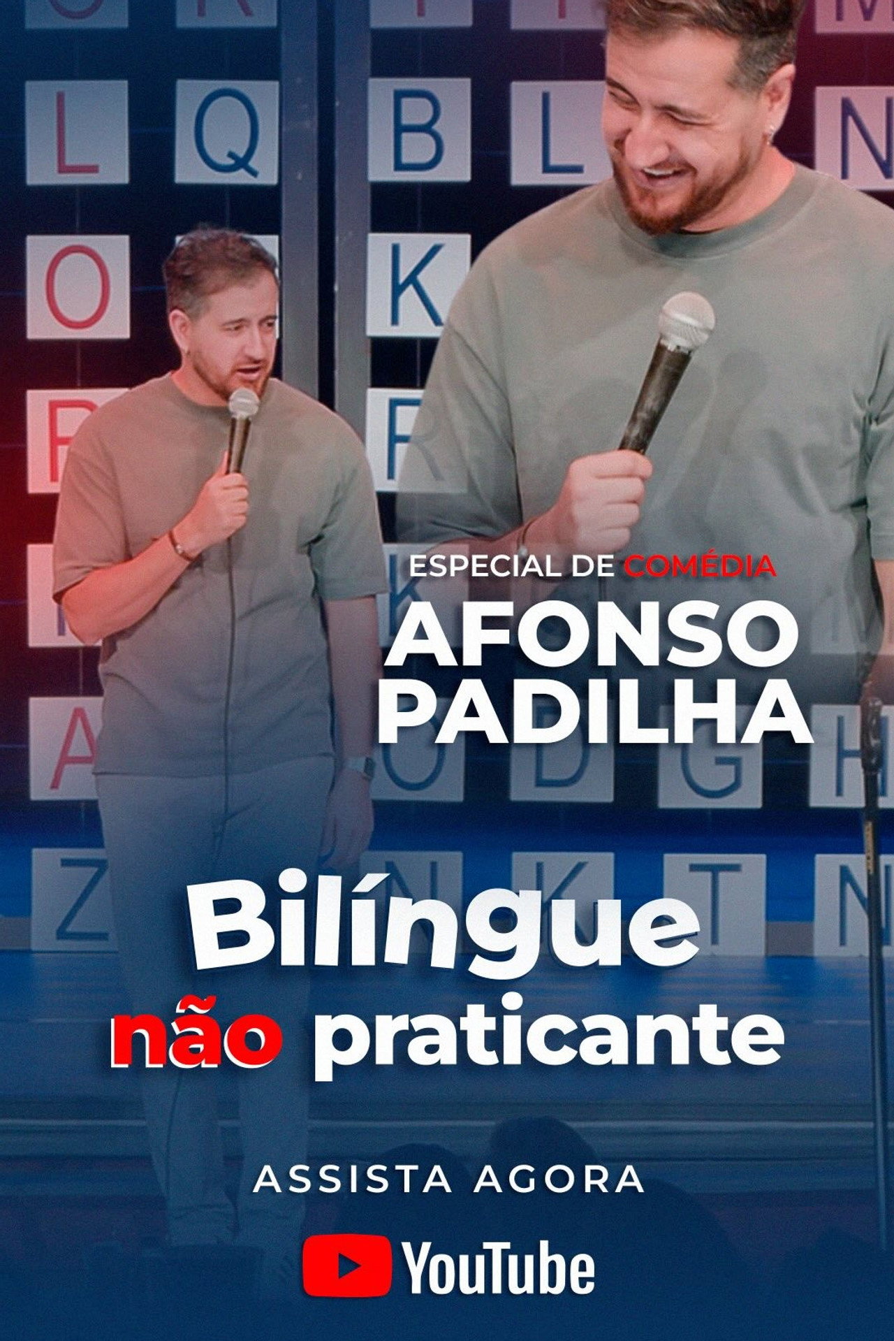 Afonso Padilha: Bilíngue Não Praticante filmaffisch