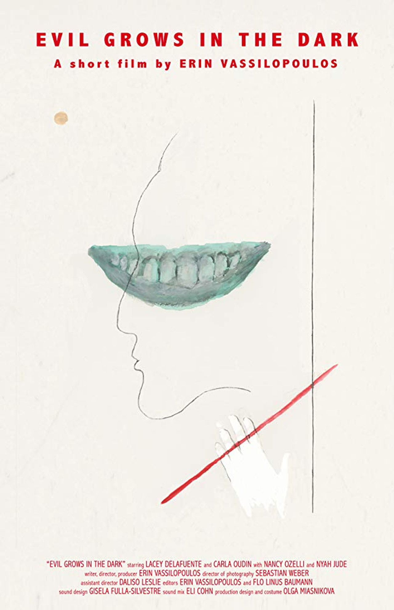 Evil Grows in the Dark Backdrop