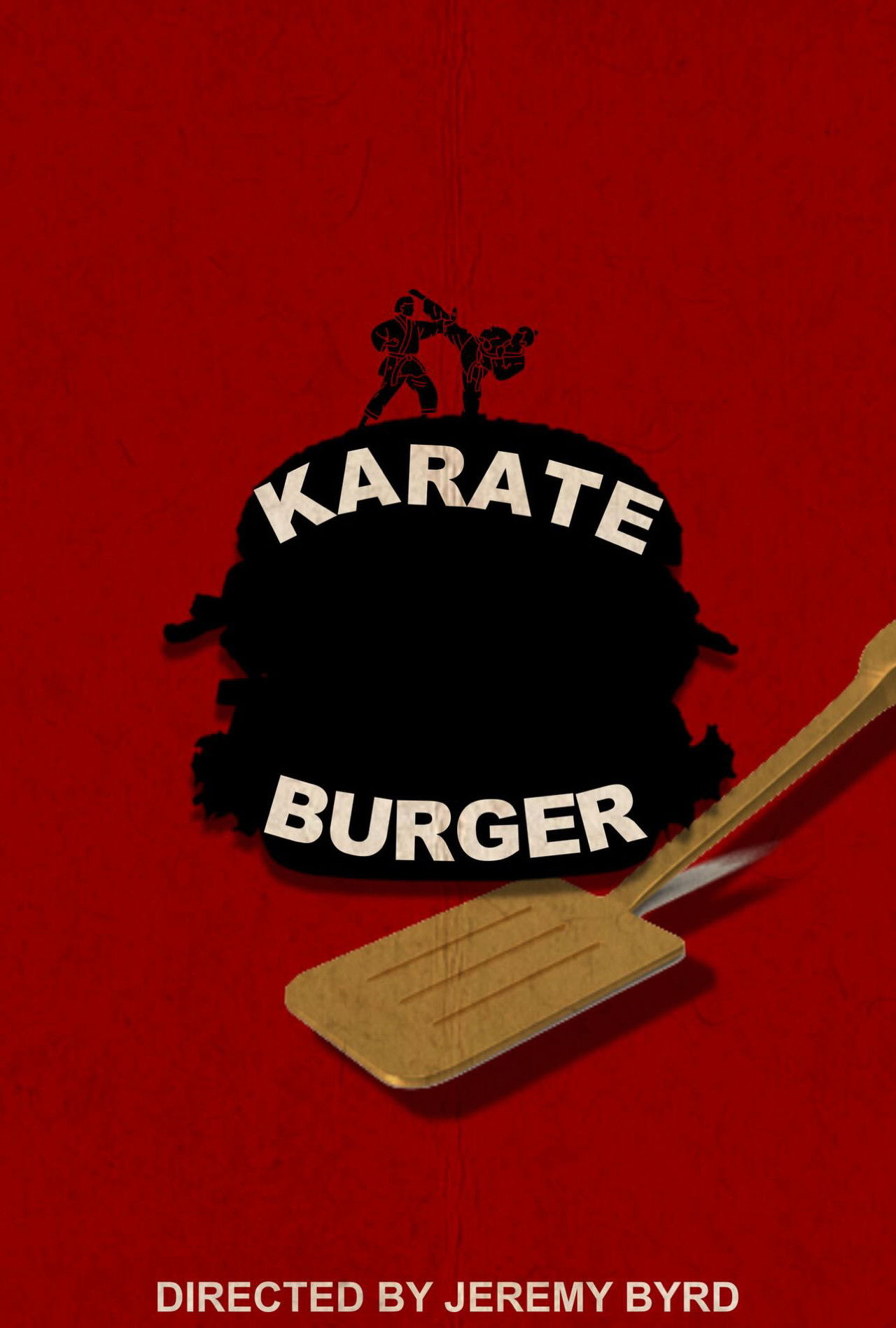 Karate Burger Backdrop