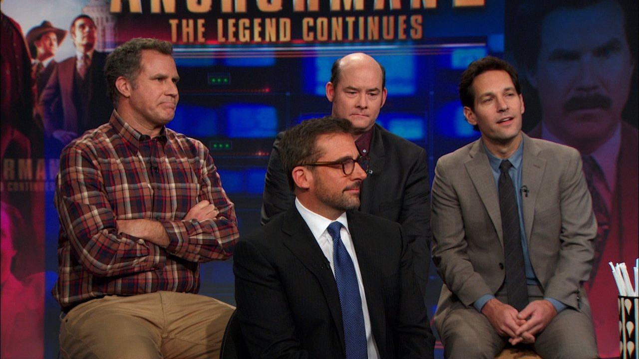 The Daily Show - Season 19 Episode 39 : Steve Carell, Will Ferrell, David Koechner & Paul Rudd