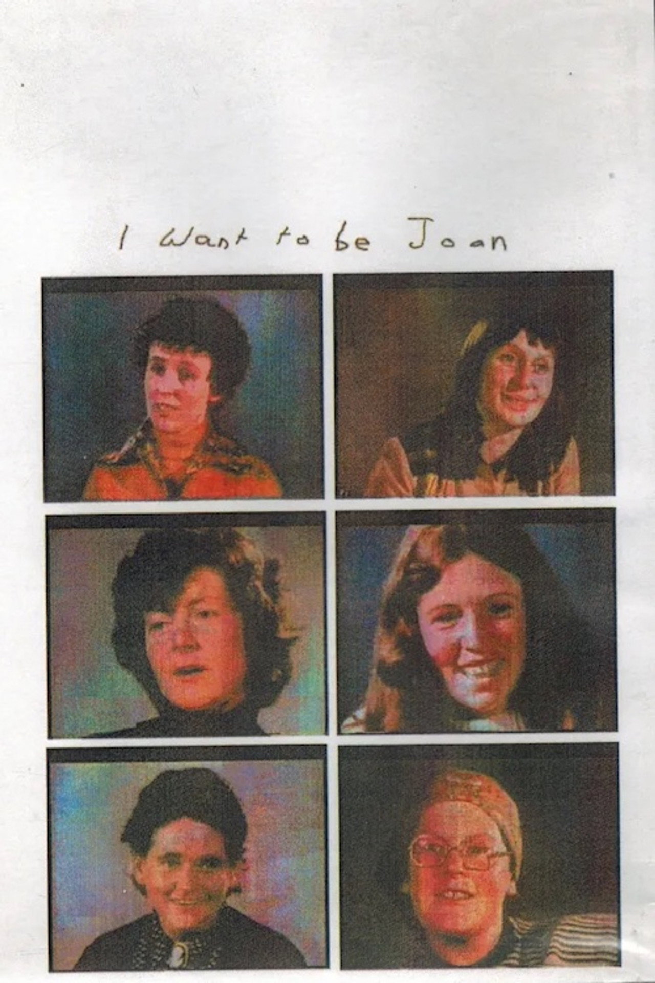 I want to be Joan