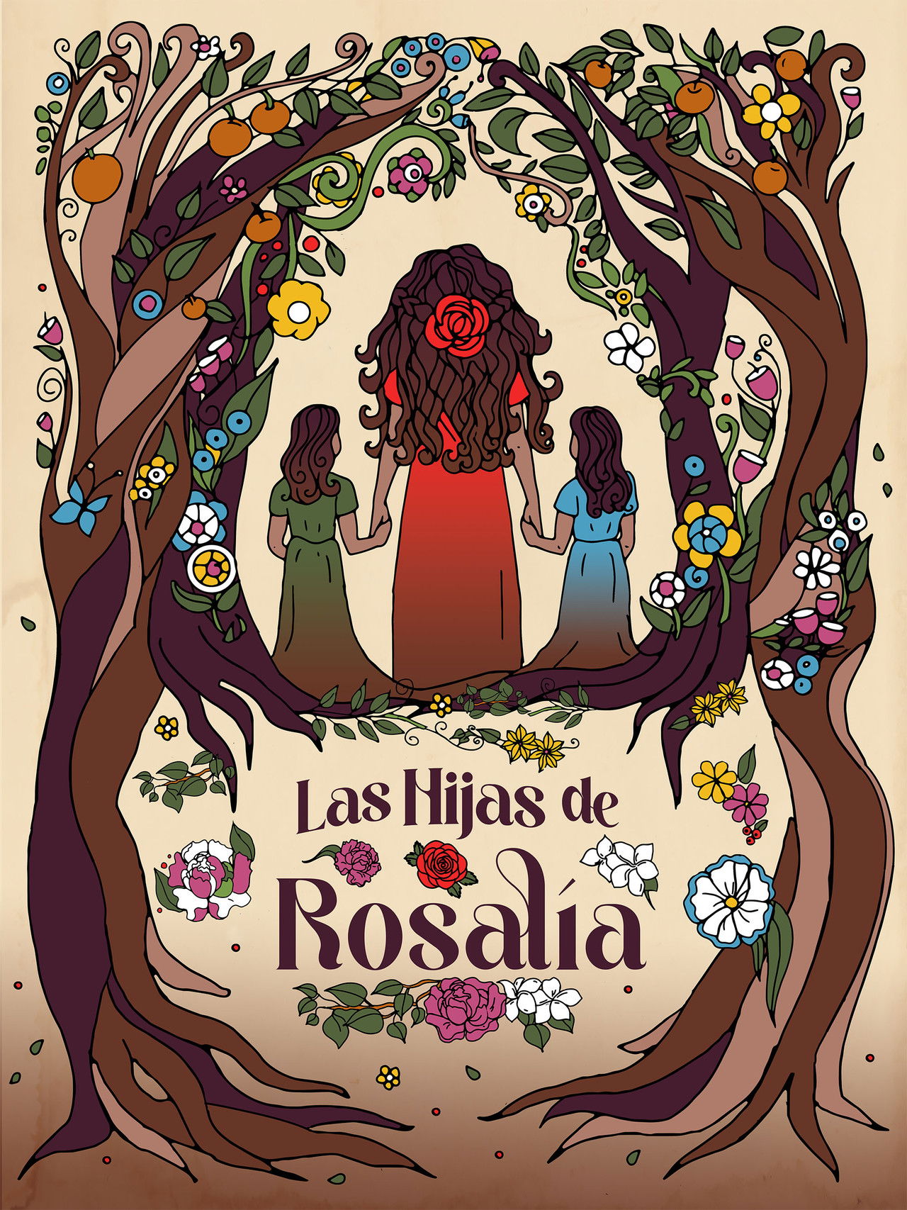 Las Hijas de Rosalía Backdrop