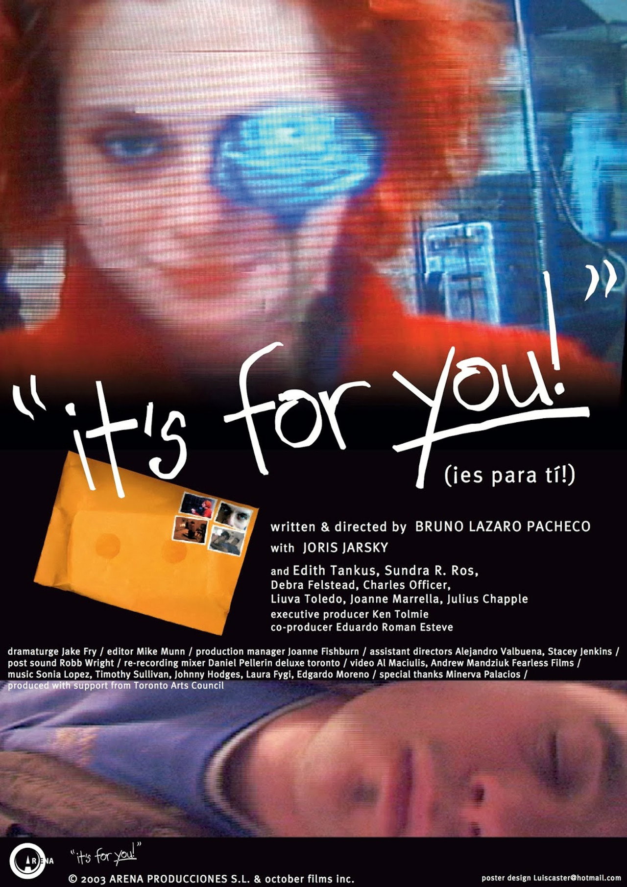 it's for you! poster