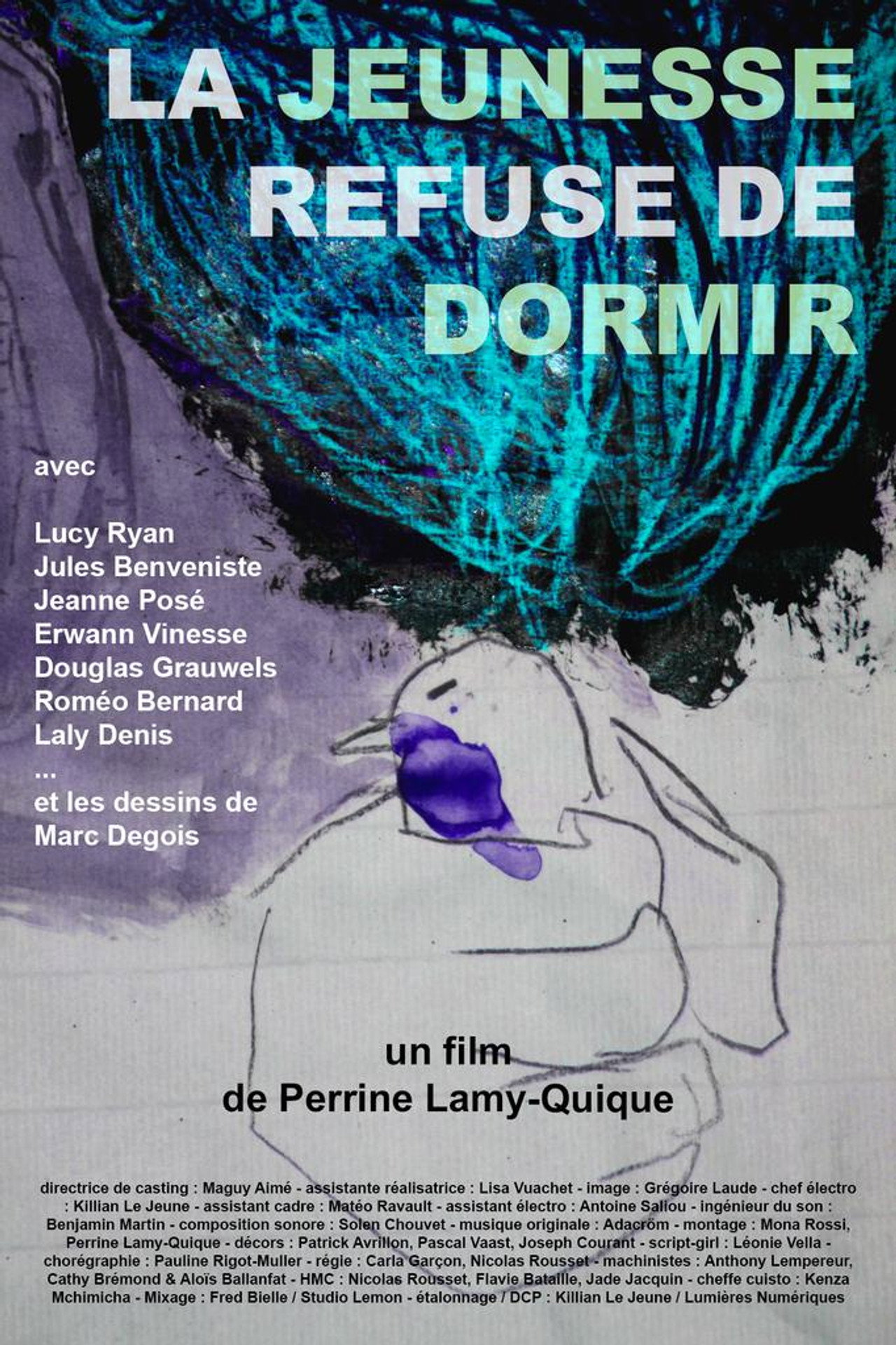 La jeunesse refuse de dormir filmaffisch