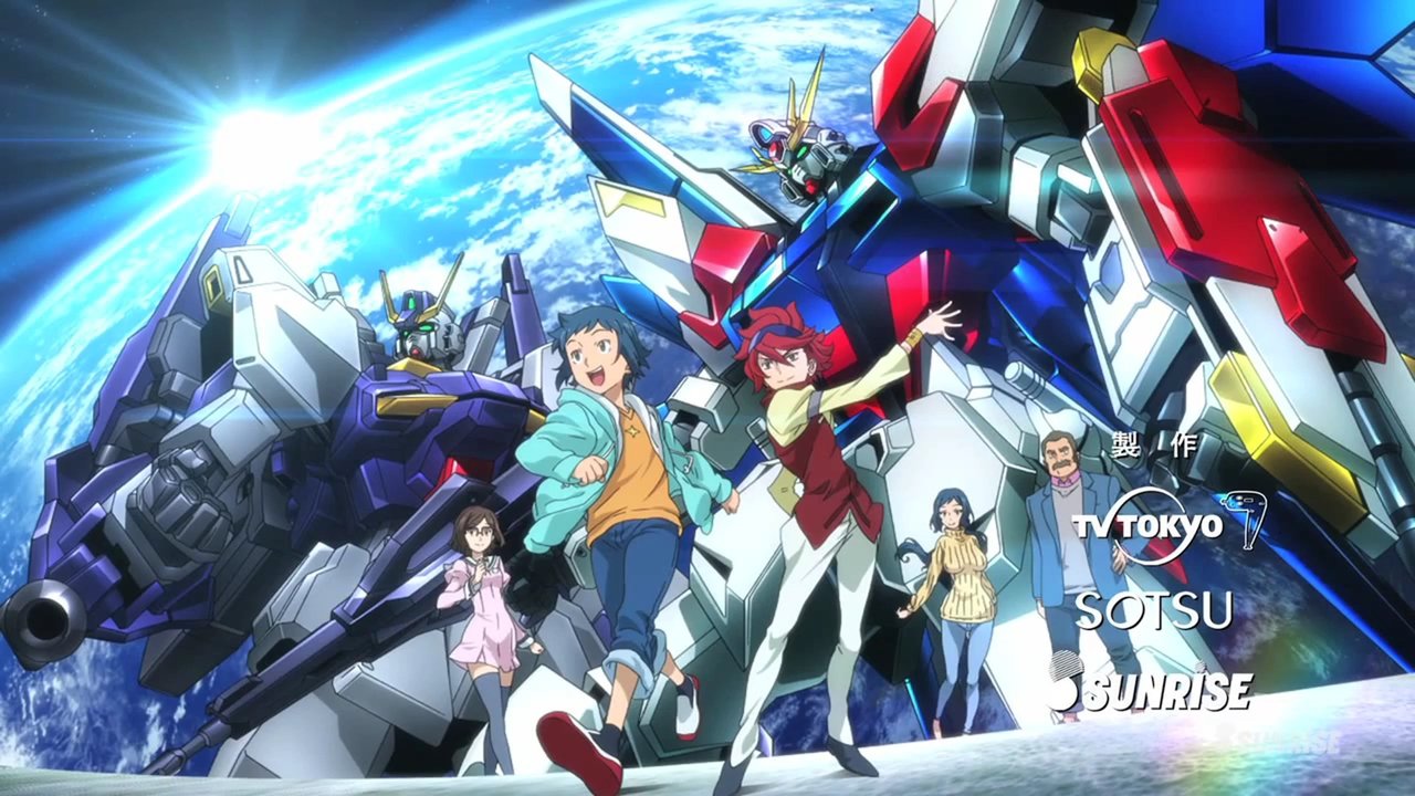 Gundam Build Fighters background