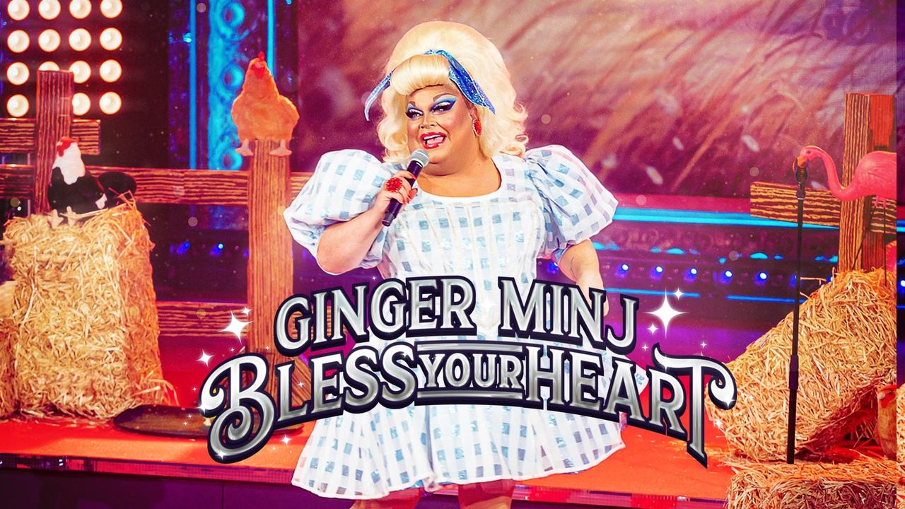 Ginger Minj: Bless Your Heart background