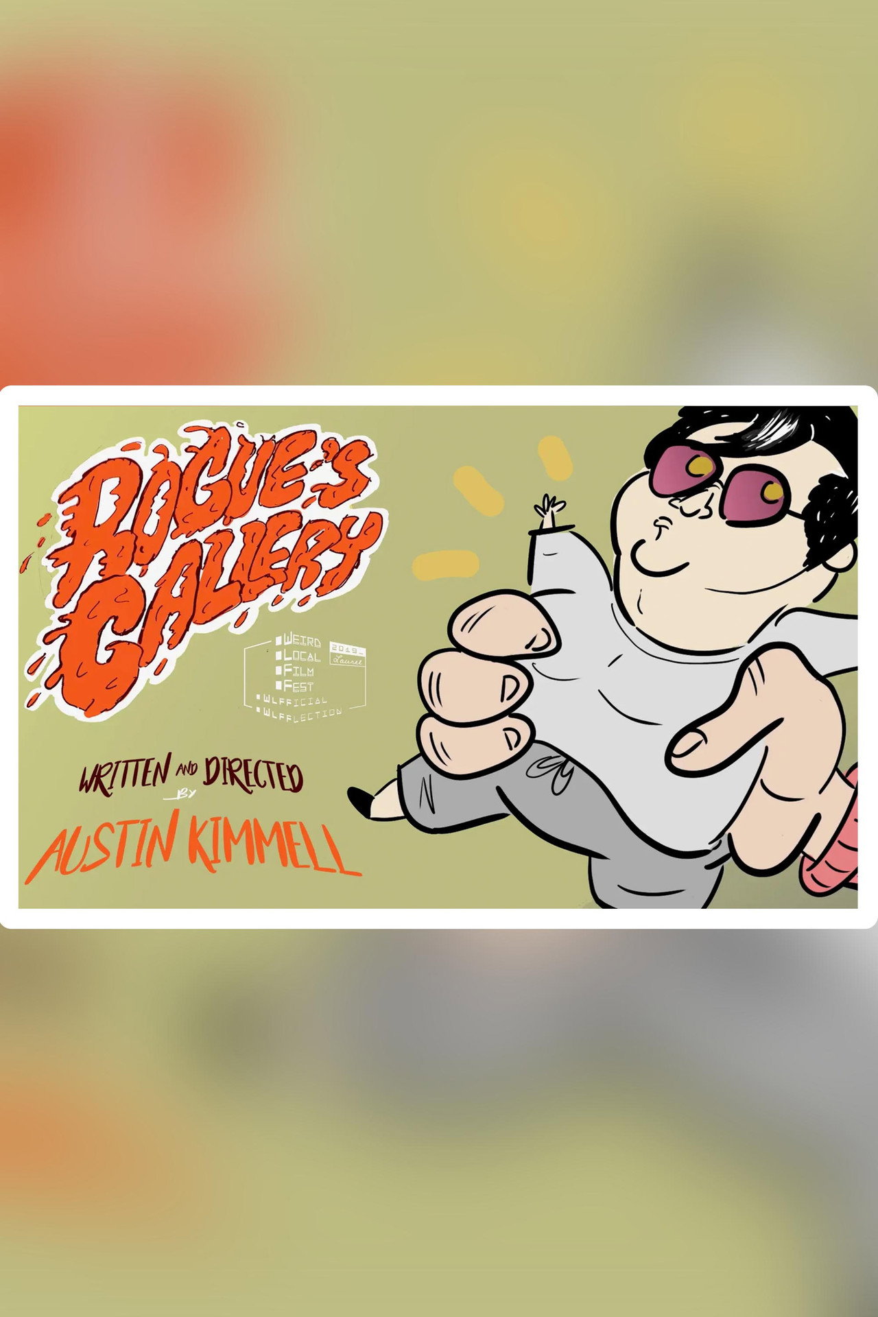 Rogue's Gallery Backdrop