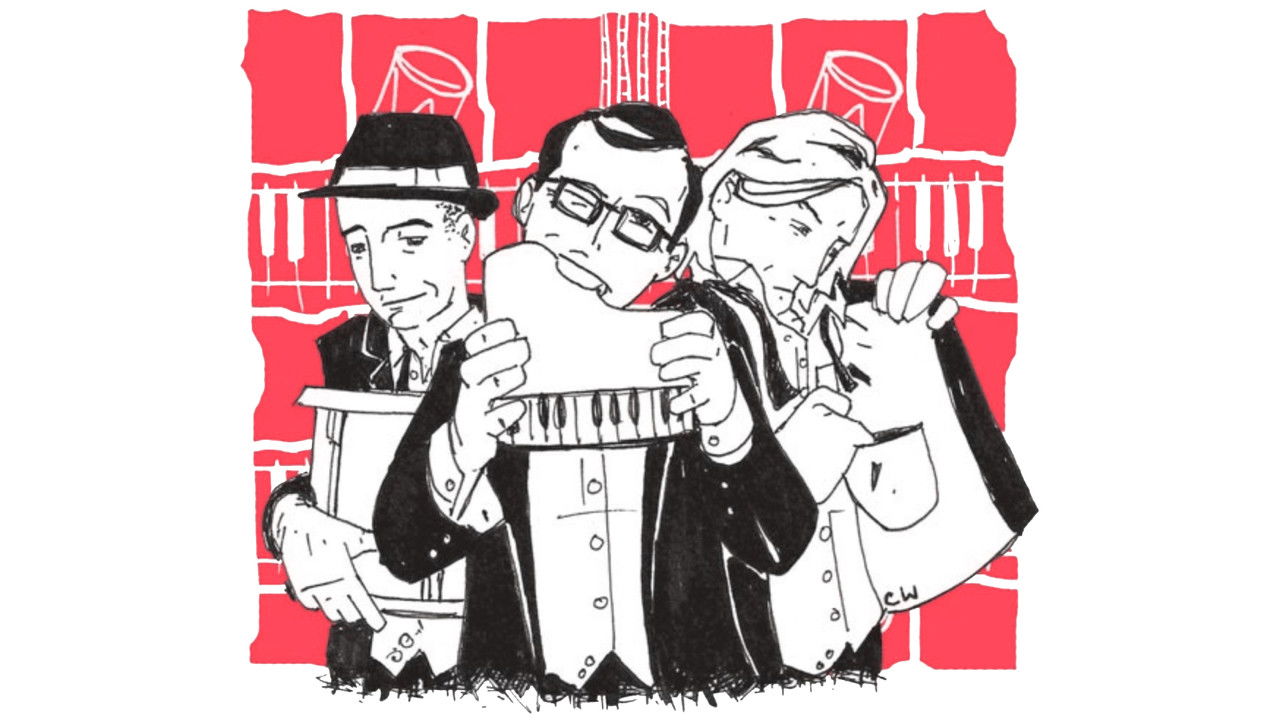 MySpace Music Presents: Front to Back with Ben Folds Five backdrop