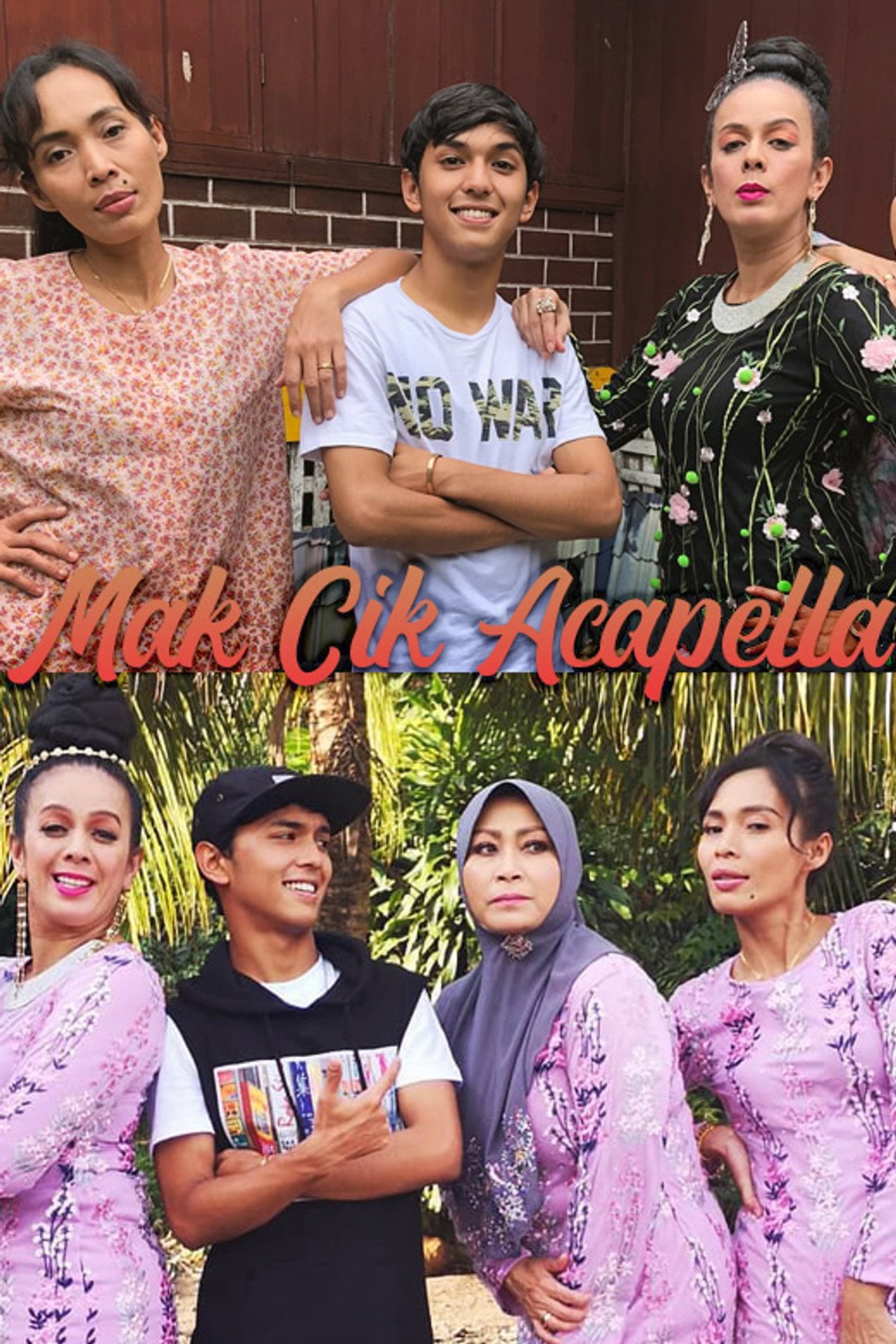 Mak Cik Acapella Backdrop