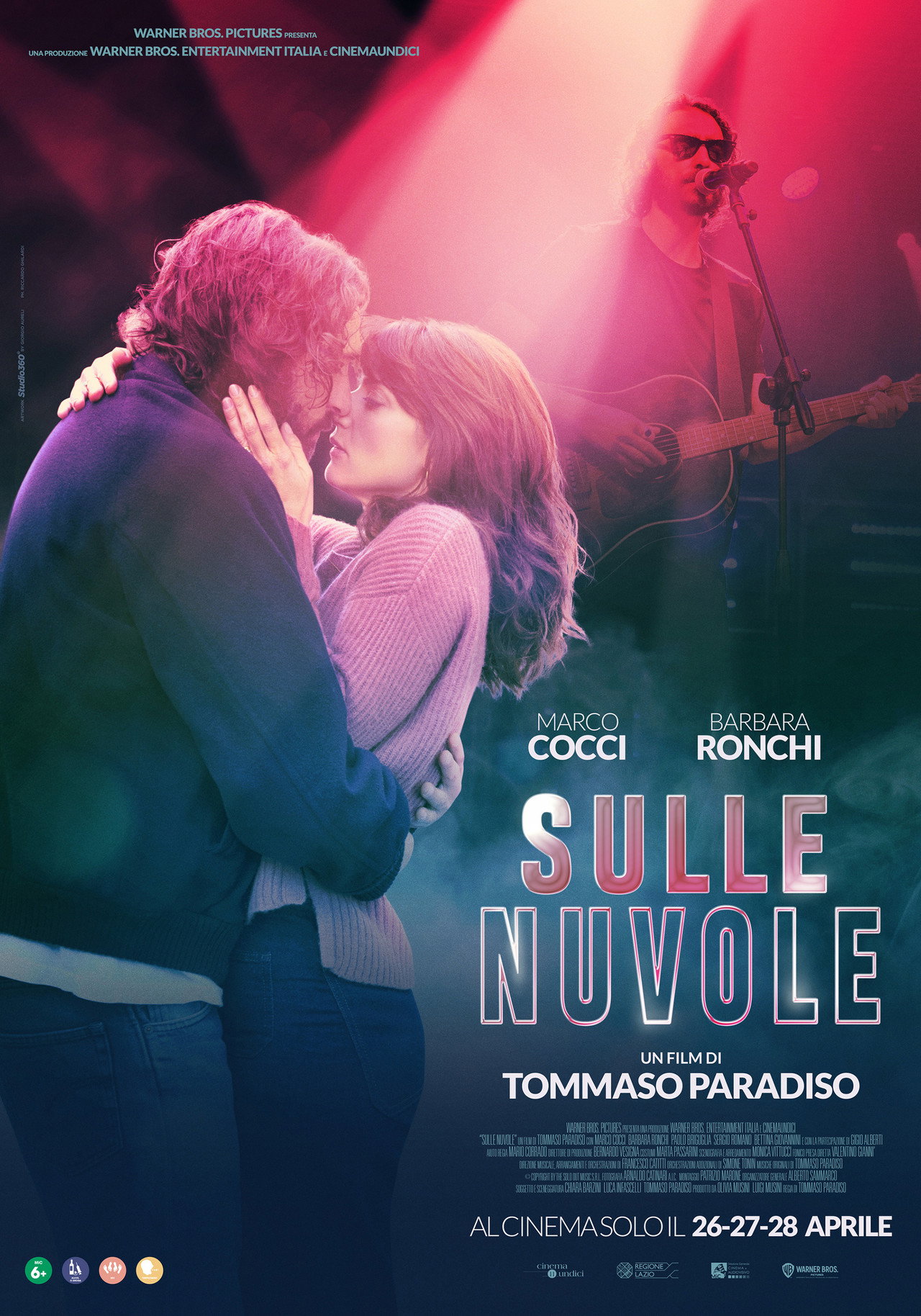 Sulle nuvole filmaffisch