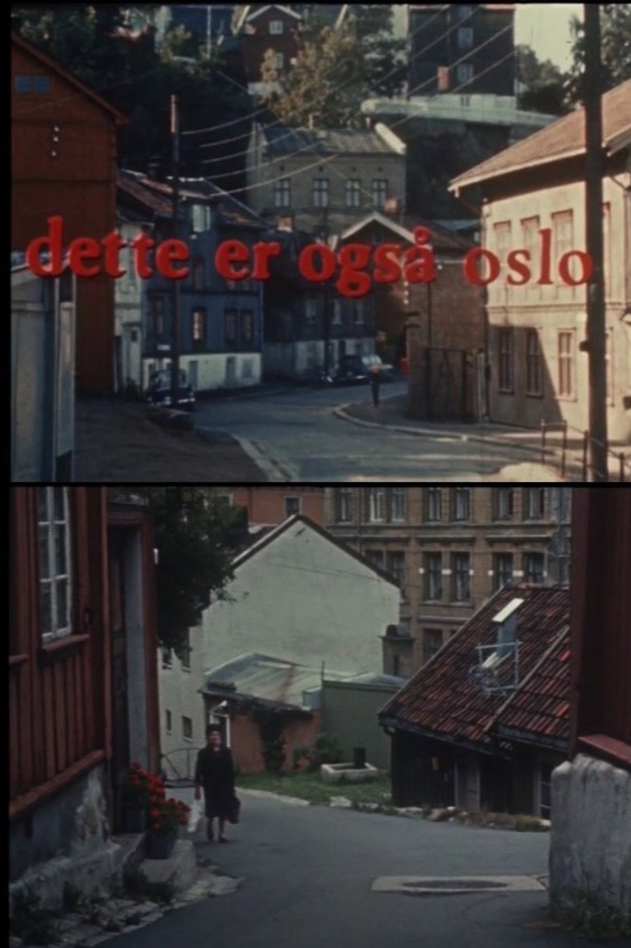 Oslofilm: Dette er også Oslo filmaffisch