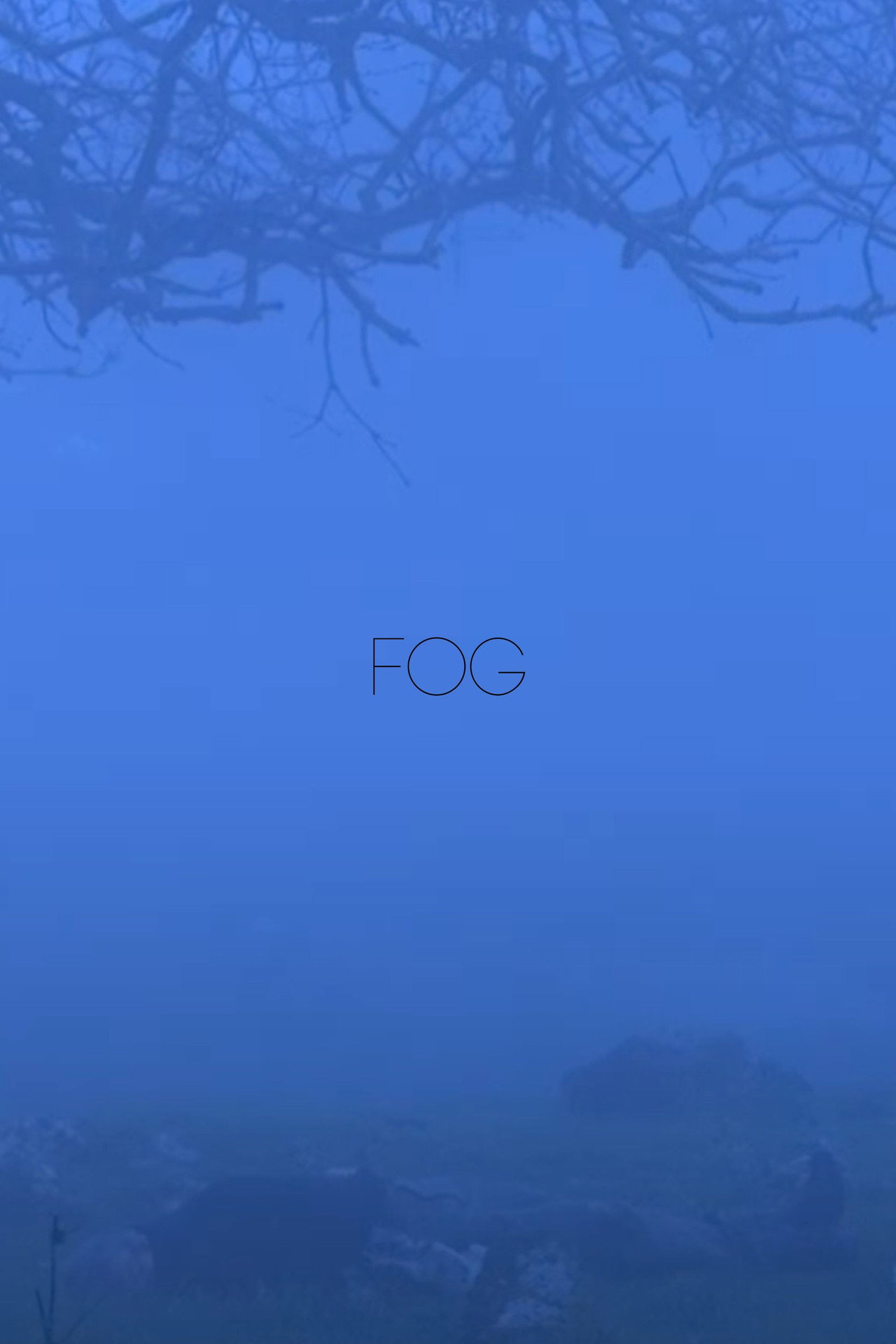 Fog poster