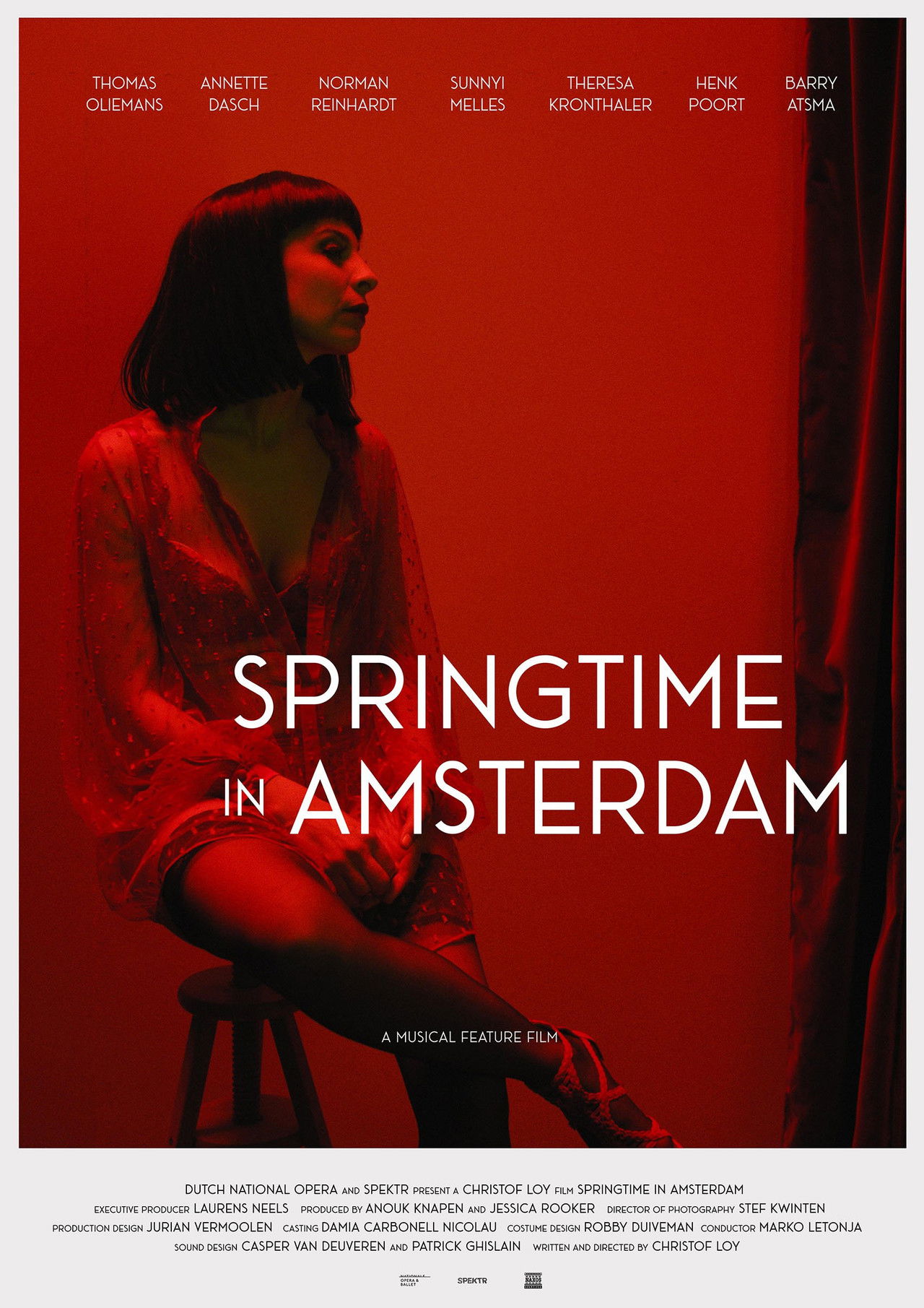 Springtime in Amsterdam Backdrop