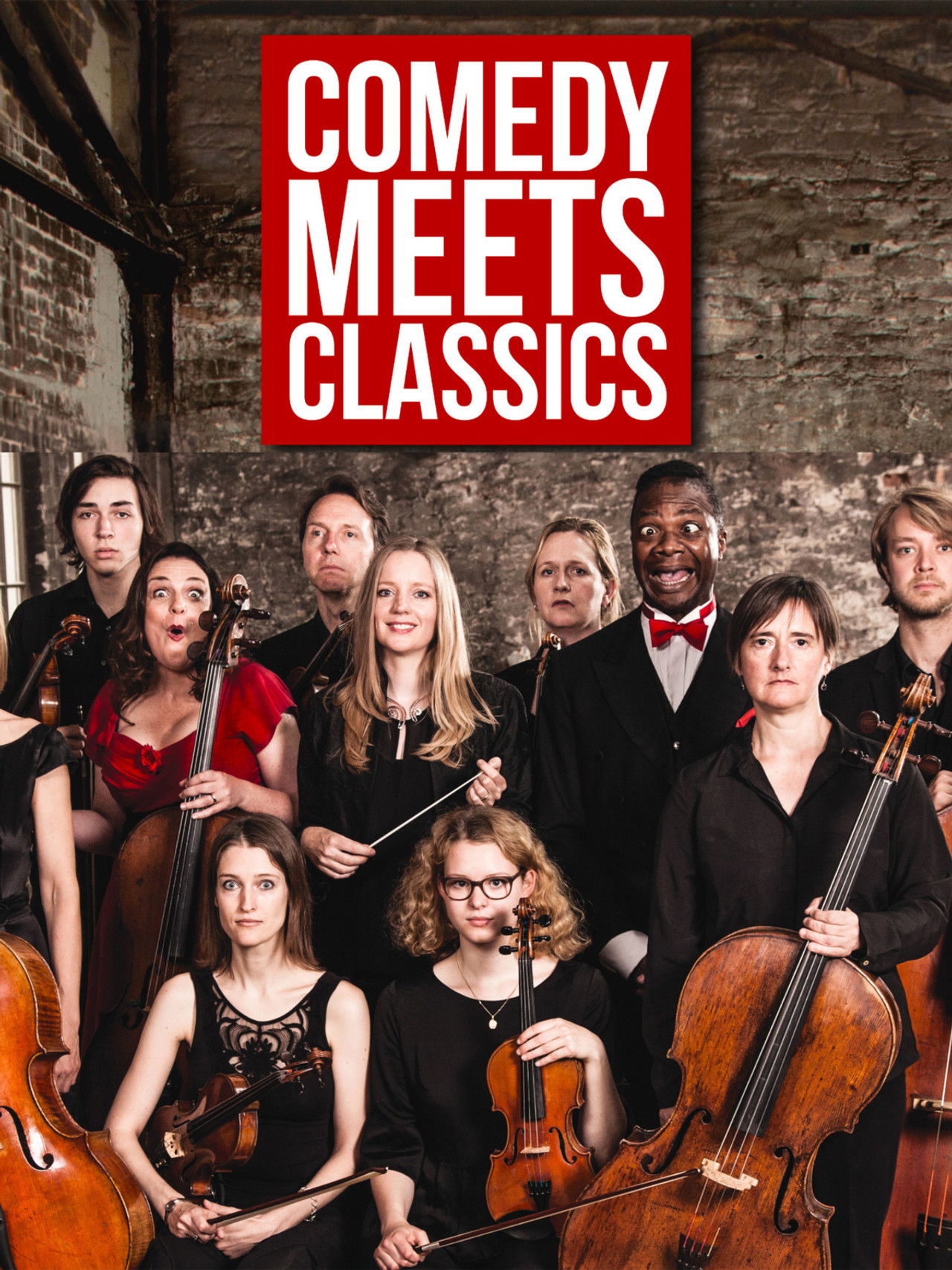 Comedy Meets Classic Backdrop