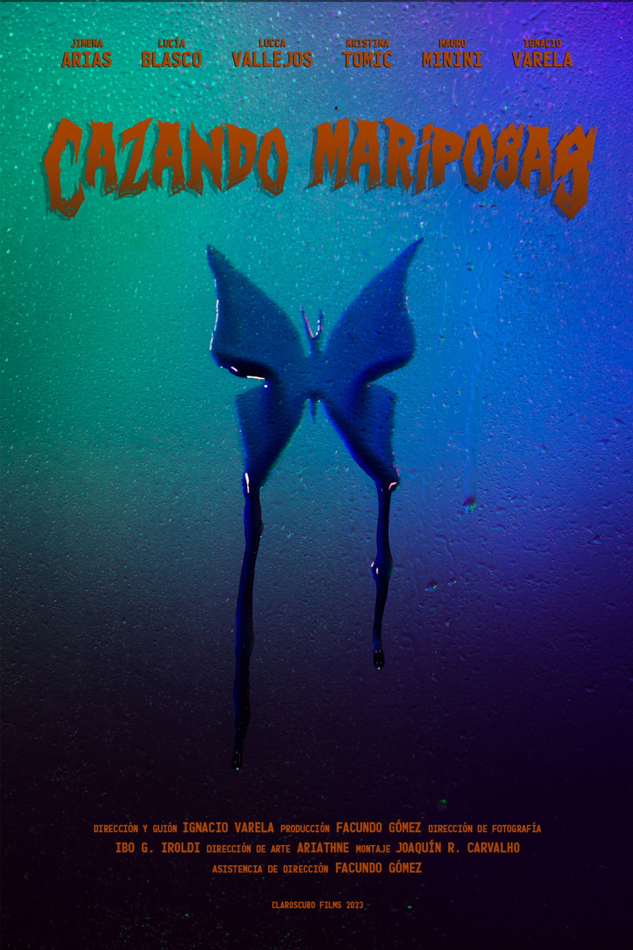 Cazando Mariposas Backdrop