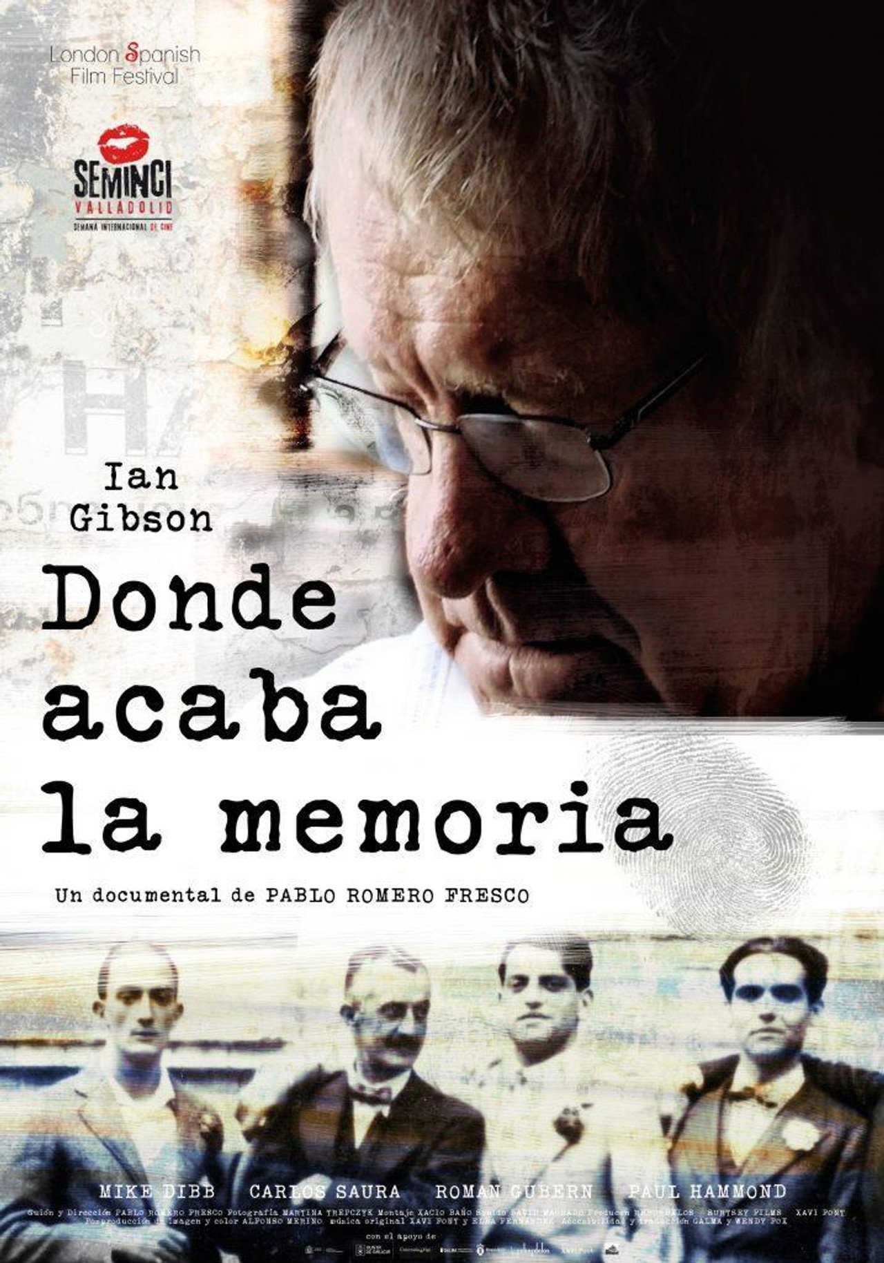 Donde acaba la memoria filmaffisch