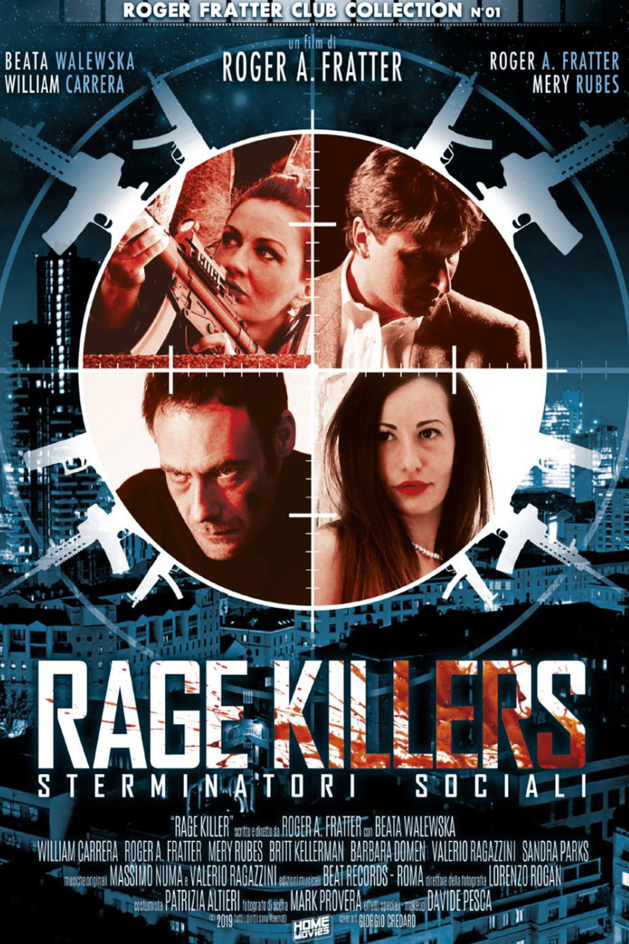 Rage Killers - Sterminatori sociali filmaffisch