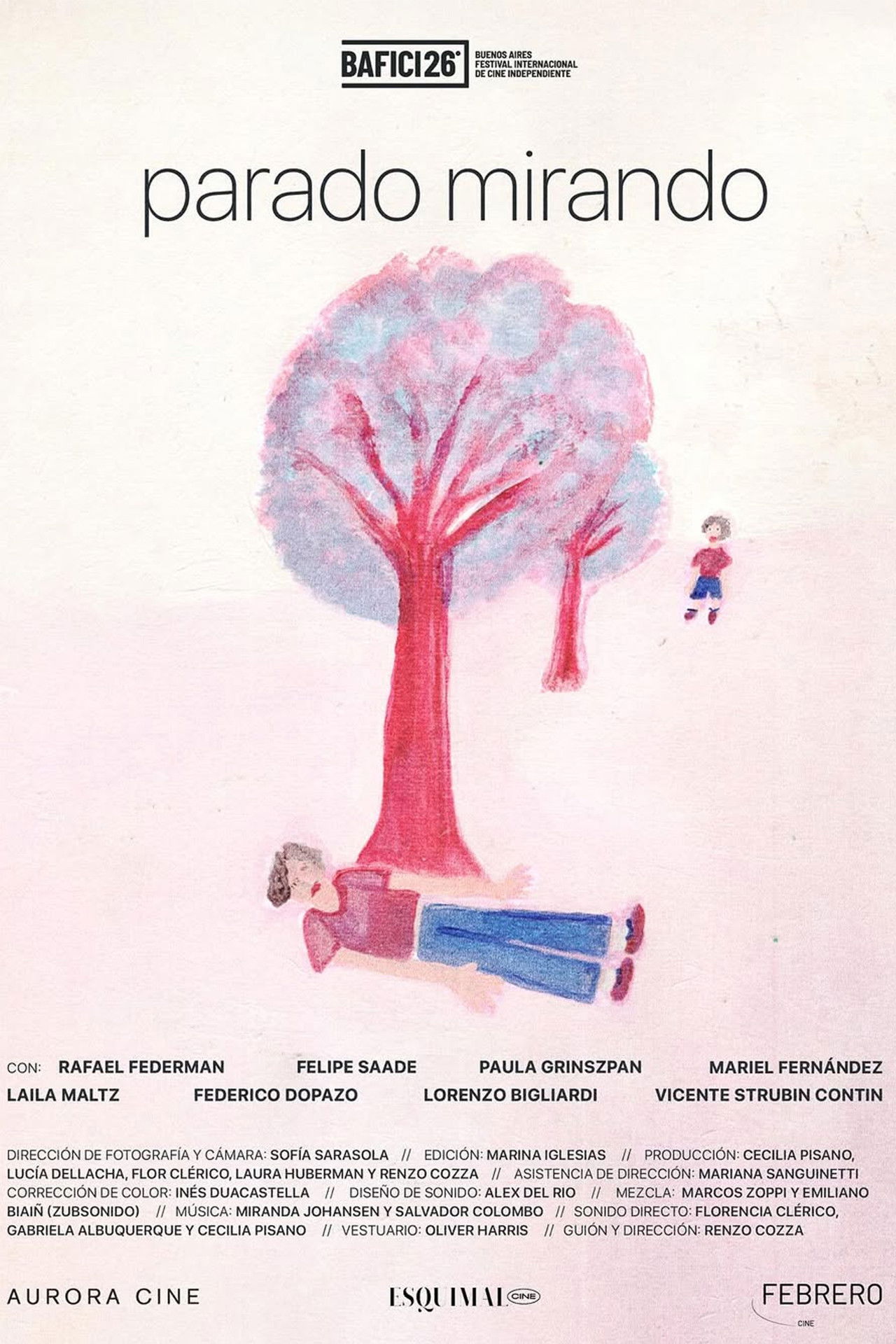 Standing and Watching Backdrop