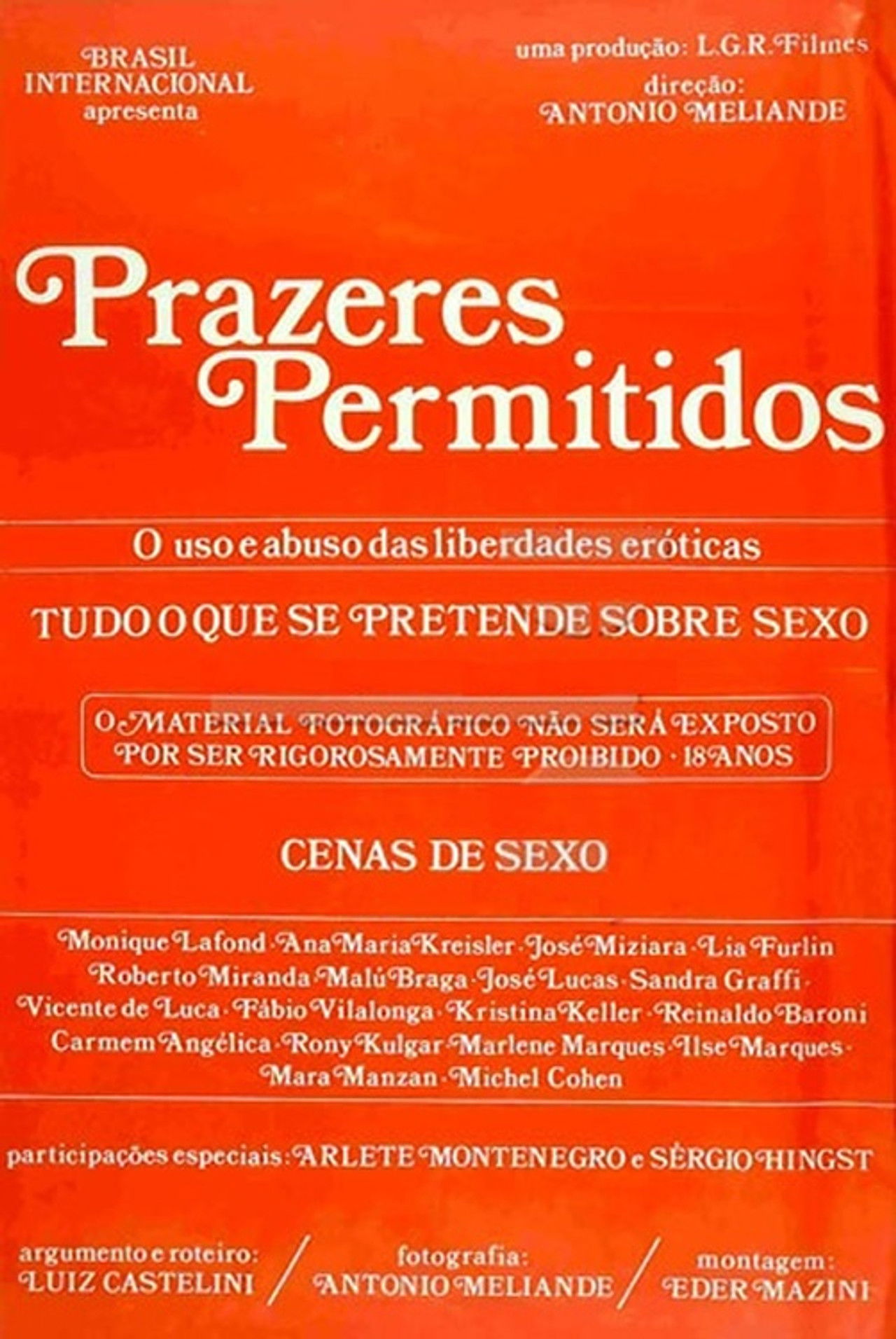 Prazeres Permitidos Backdrop