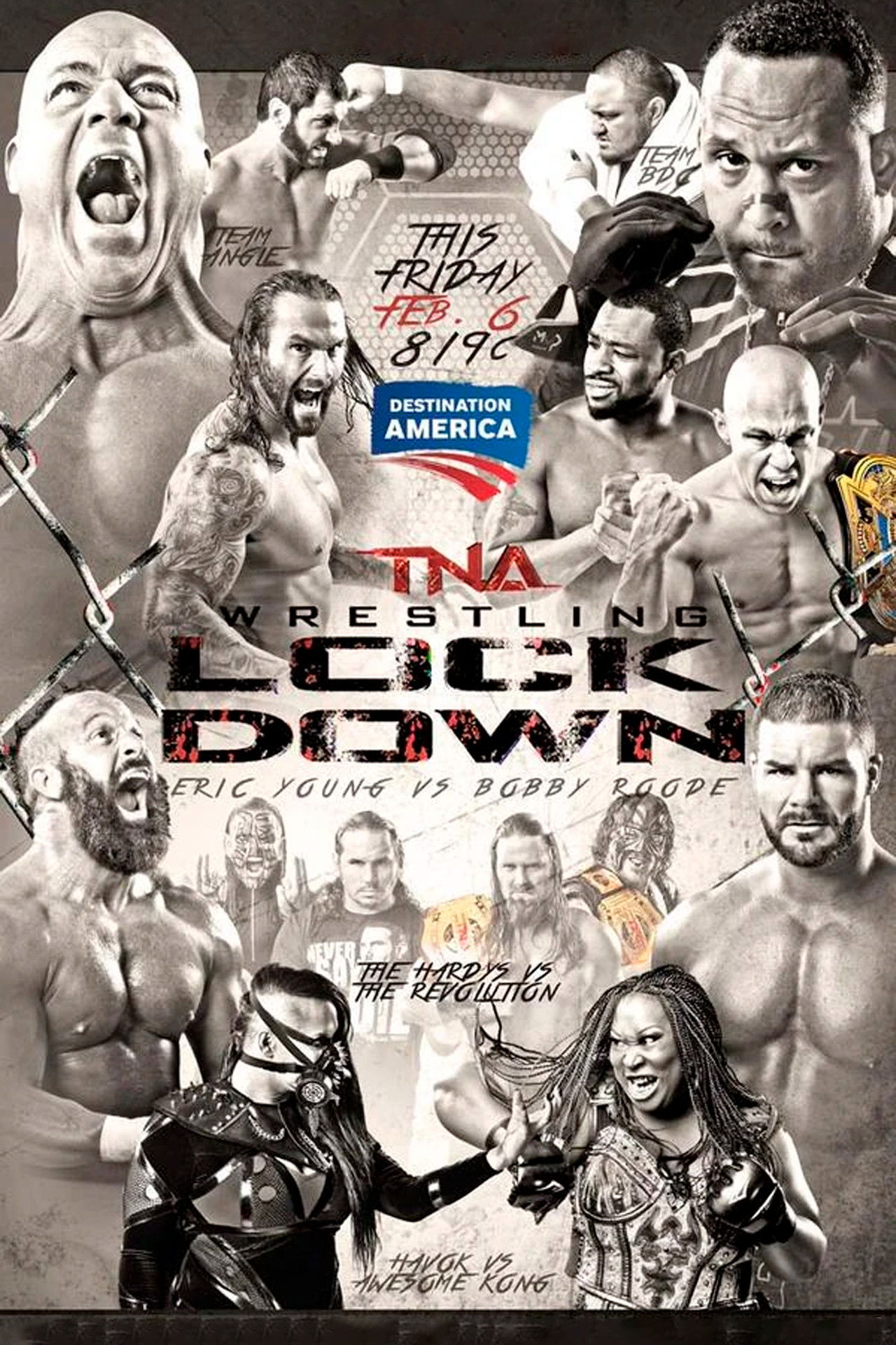 TNA LockDown 2015 Backdrop