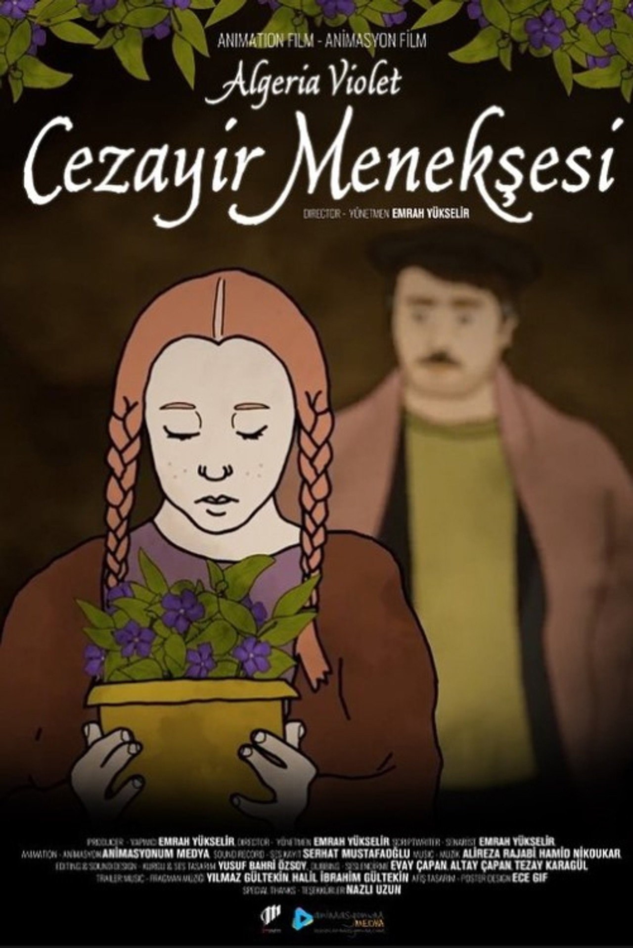 Cezayir Menekşesi filmaffisch