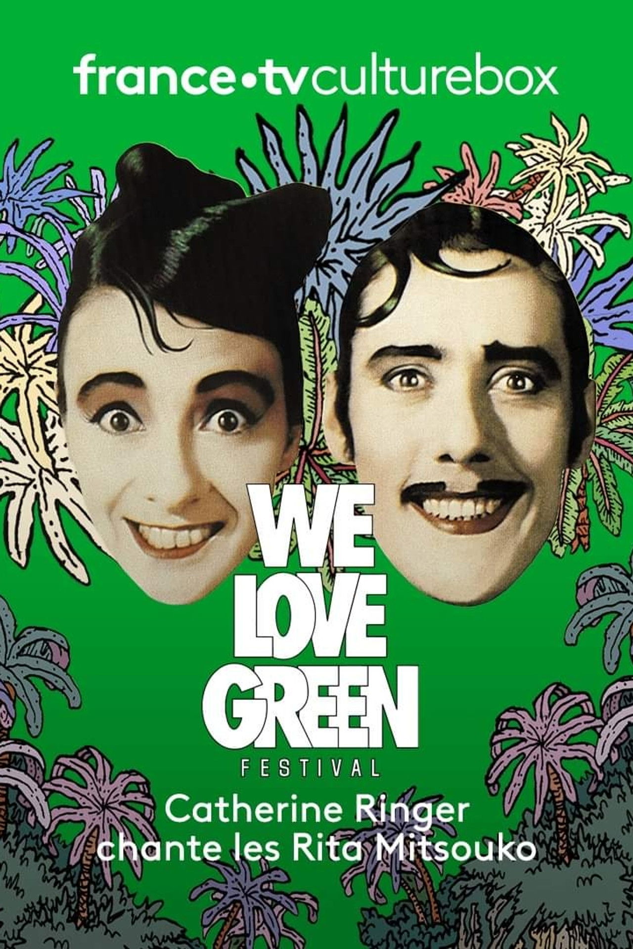 Catherine Ringer chante les Rita Mitsouko à We Love Green Backdrop