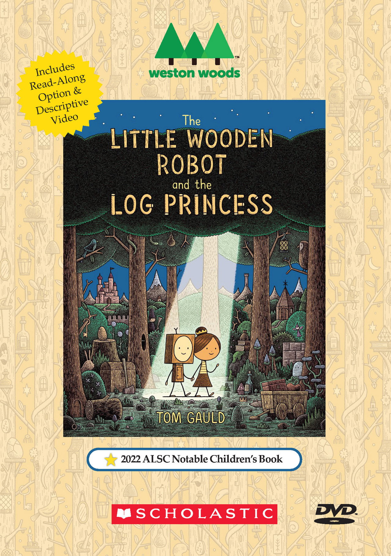The Little Wooden Robot and the Log Princess filmaffisch