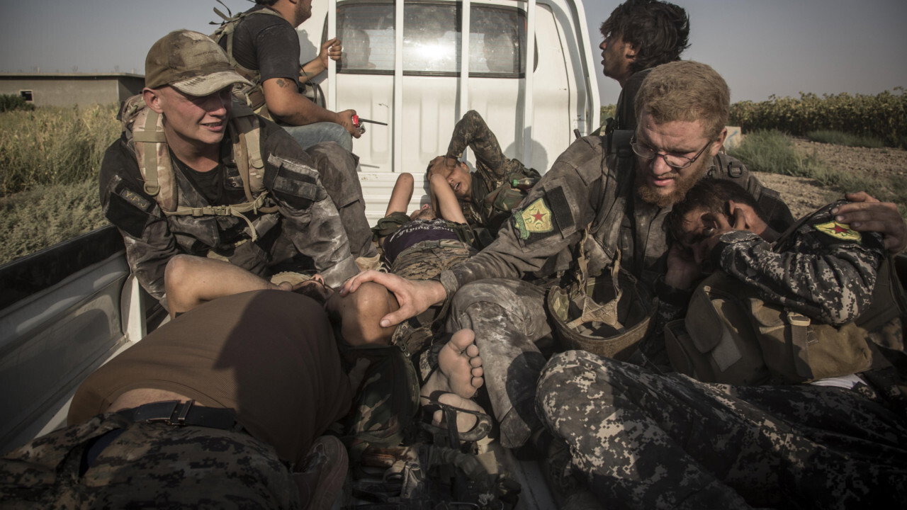 Foreign Volunteers: In the Hell of Raqqa still 3