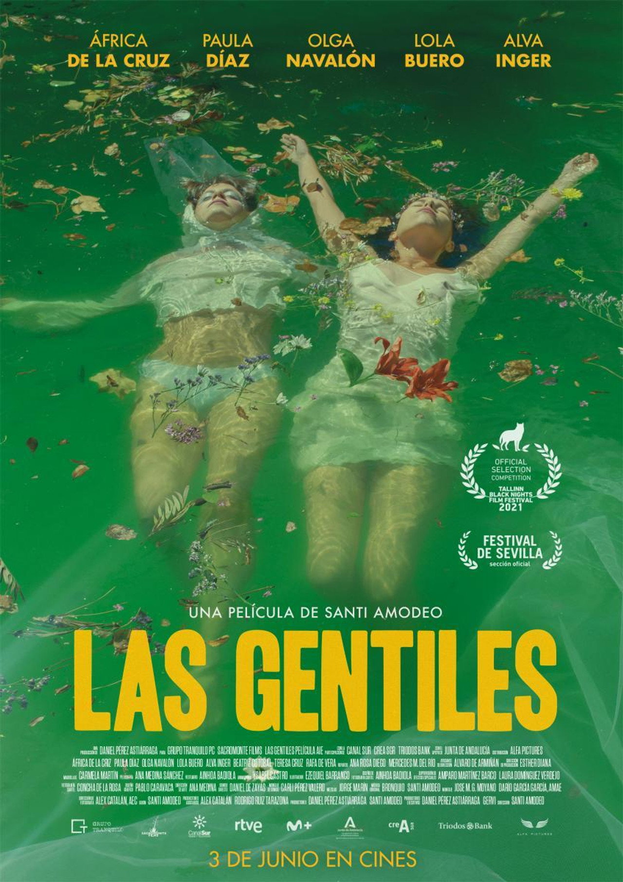 Las gentiles filmaffisch