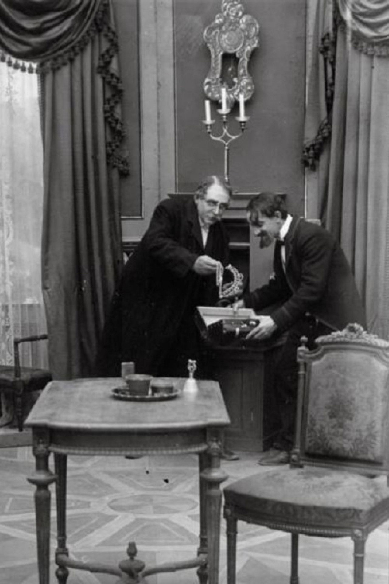 The Count's Double Backdrop