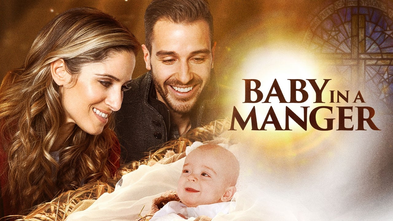 Baby in a Manger background