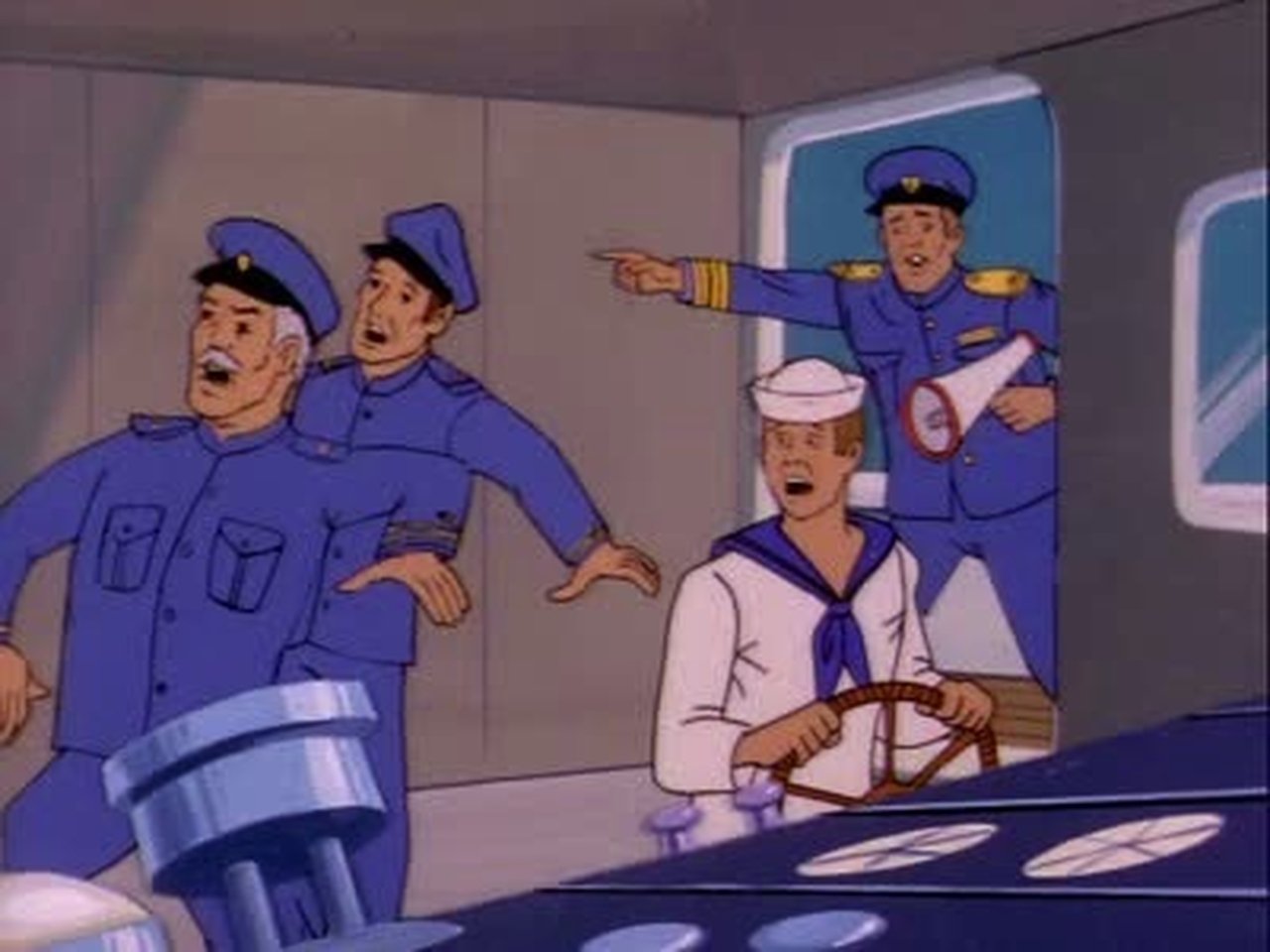 Super Friends - Season 2 Episode 8 : Attack of the Giant Squid / Game of Chicken / The Water Beast / Volcano