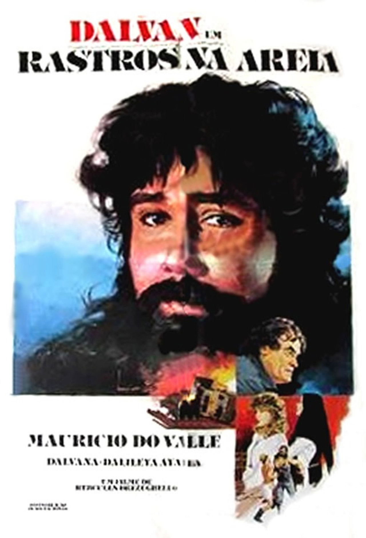 Rastros na Areia Backdrop