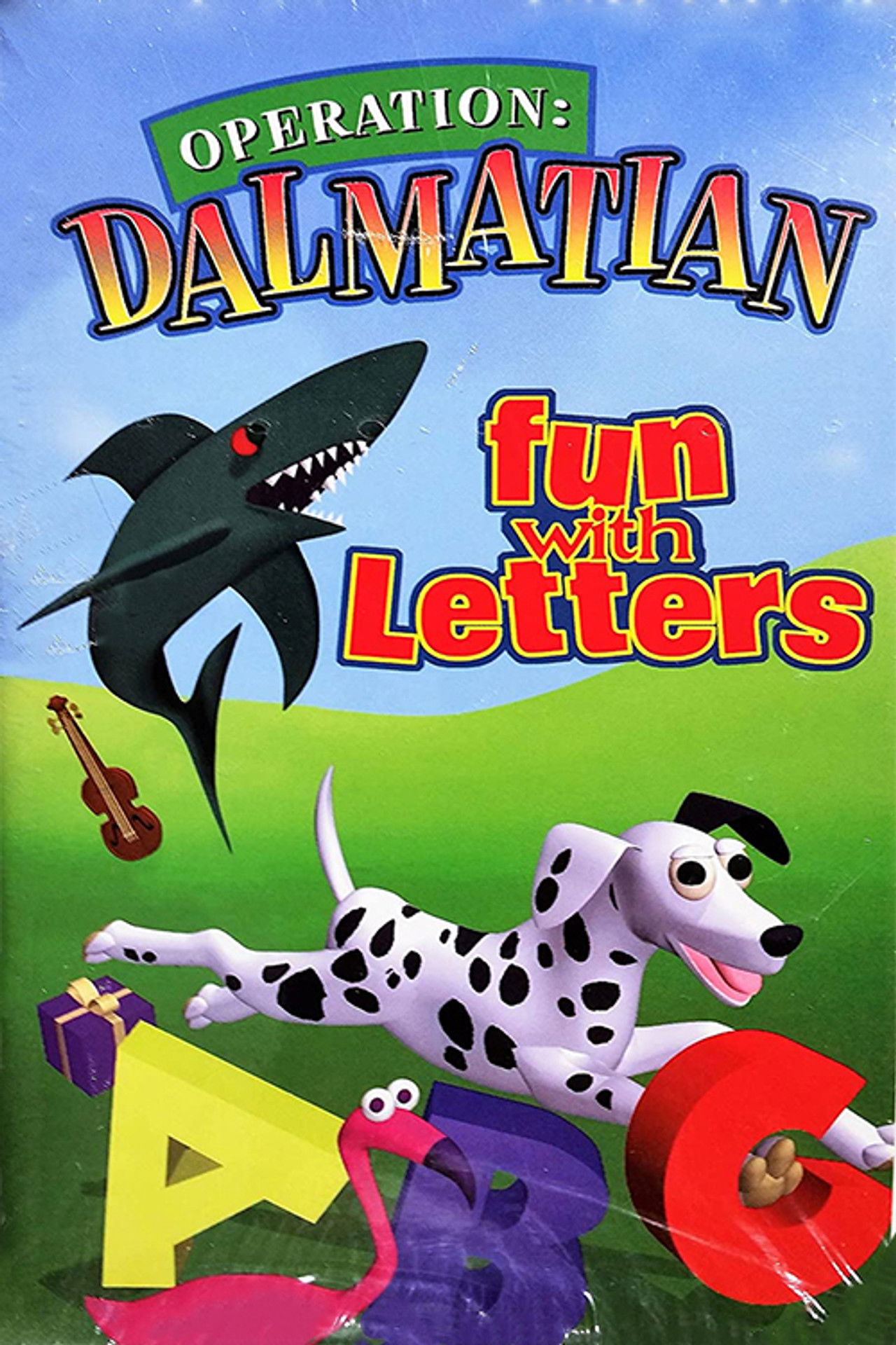 Operation Dalmation: Fun with Letters Backdrop