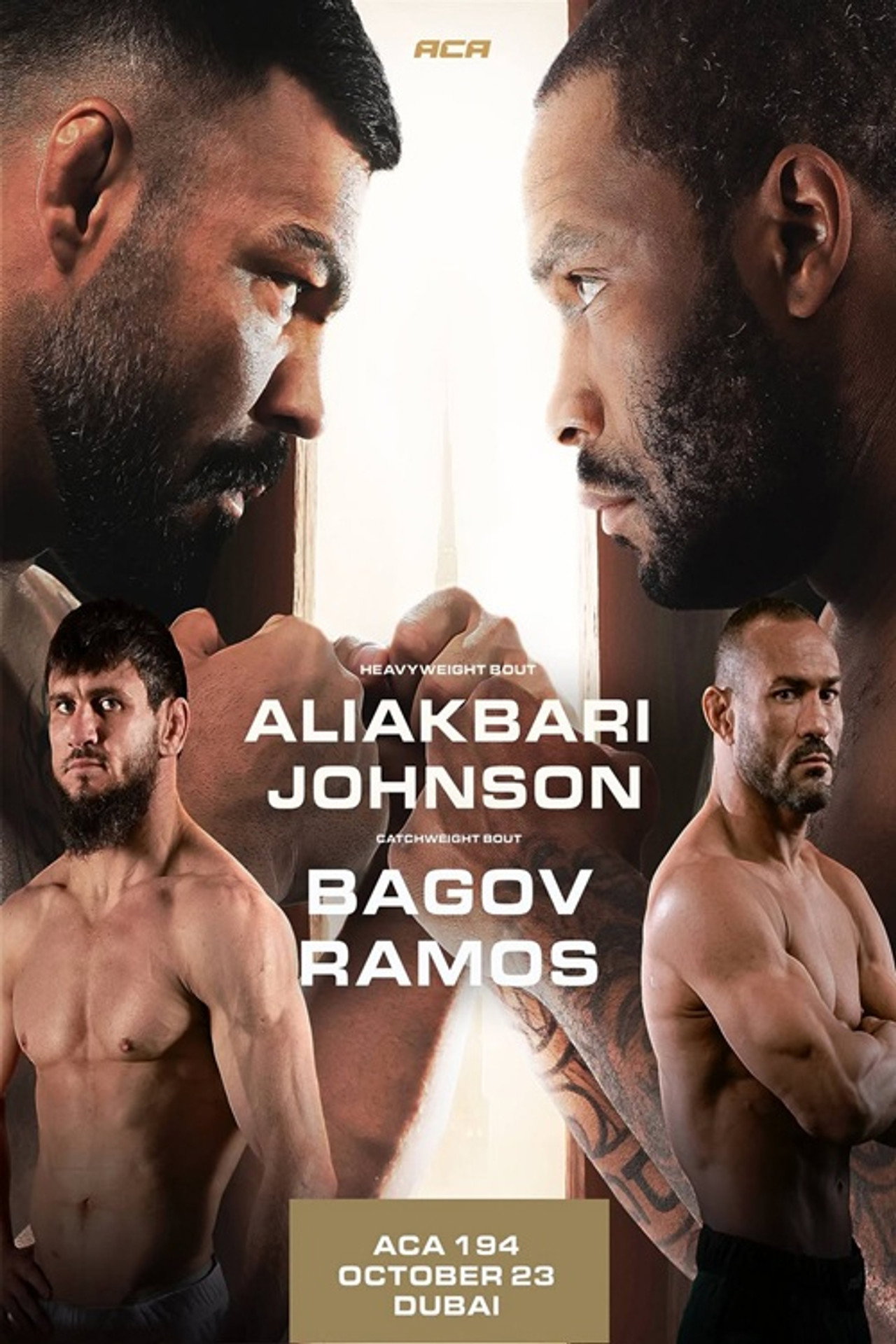 ACA 194: Johnson vs. Aliakbari filmaffisch