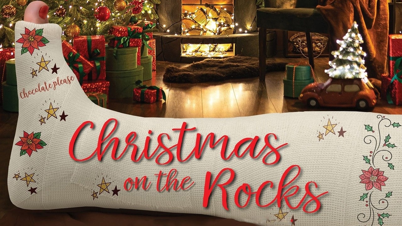 Christmas on the Rocks background