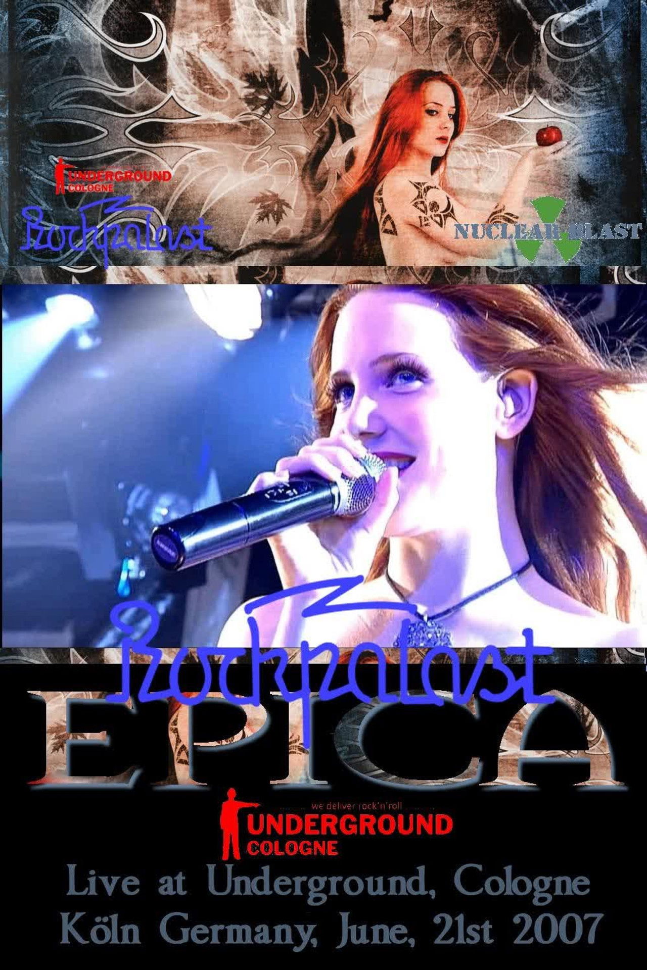 Epica - Live At Underground Köln Backdrop