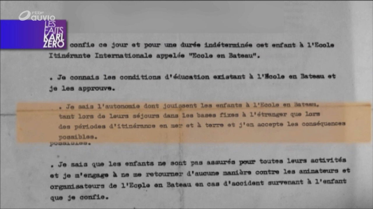 Les faits Karl Zéro/Les dossiers Karl Zéro — Le naufrage de l'école en bateau