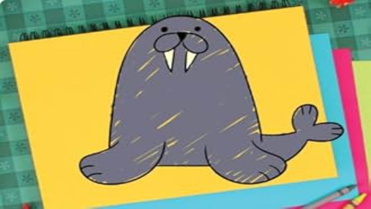 Super Simple Draw - Season 1 Episode 36 : How To Draw A Castle