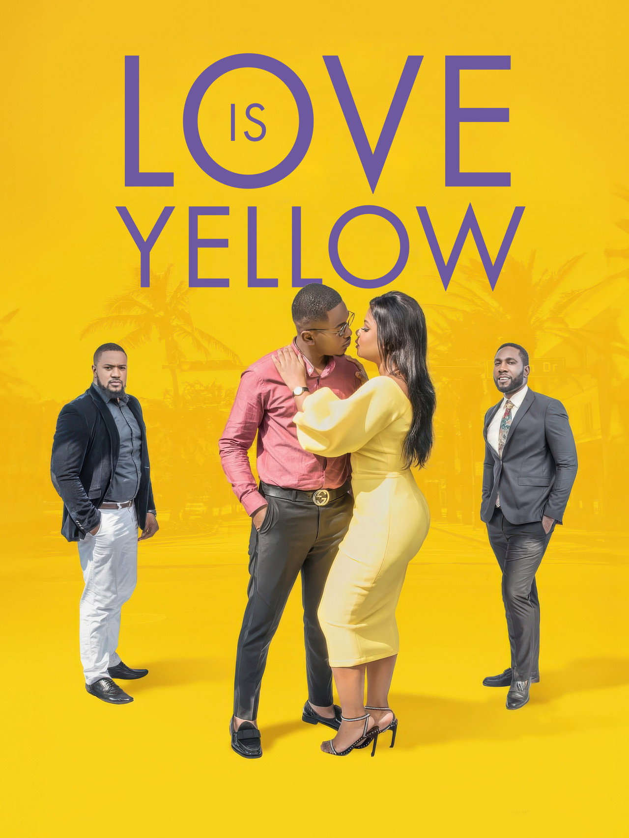 Love is yellow filmaffisch