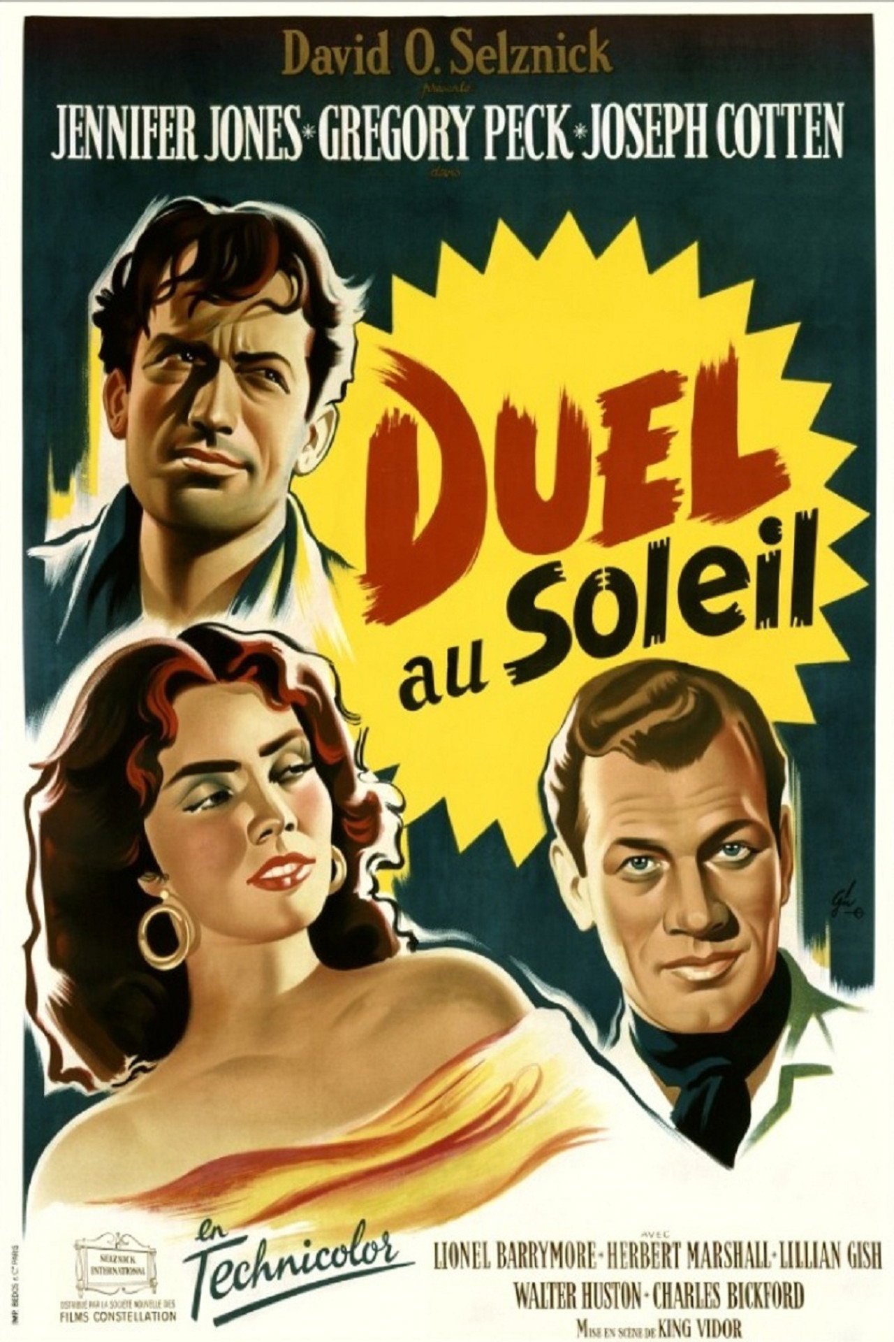 Duel au soleil poster