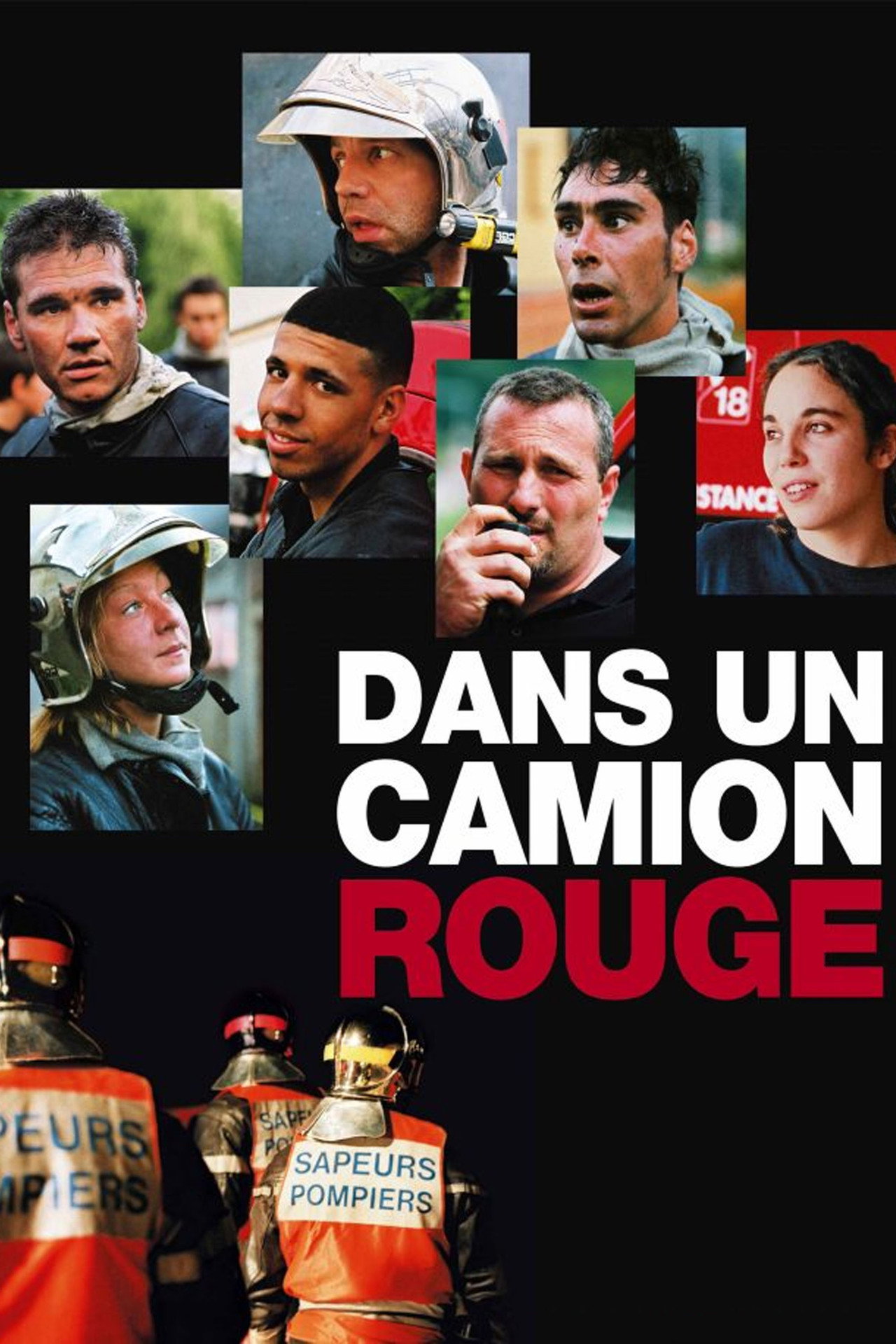 Dans un camion rouge